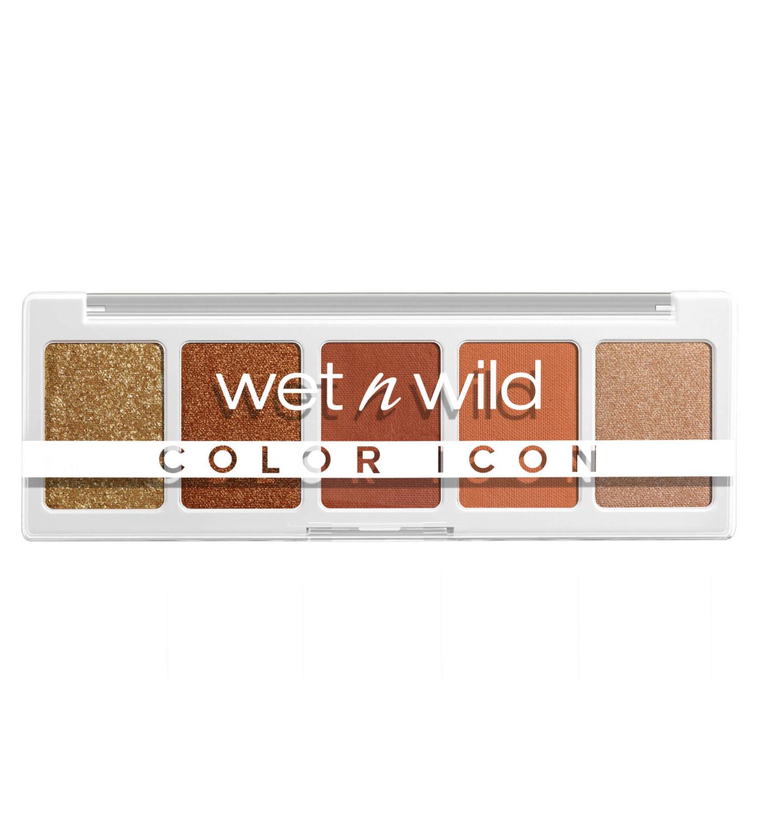 Wet n Wild Color Icon 5-Pan Shadow Palette Sundaze - 0.21 oz (6 g) | Vibrant Eye Makeup - Buy Online on SooperMarket.com
