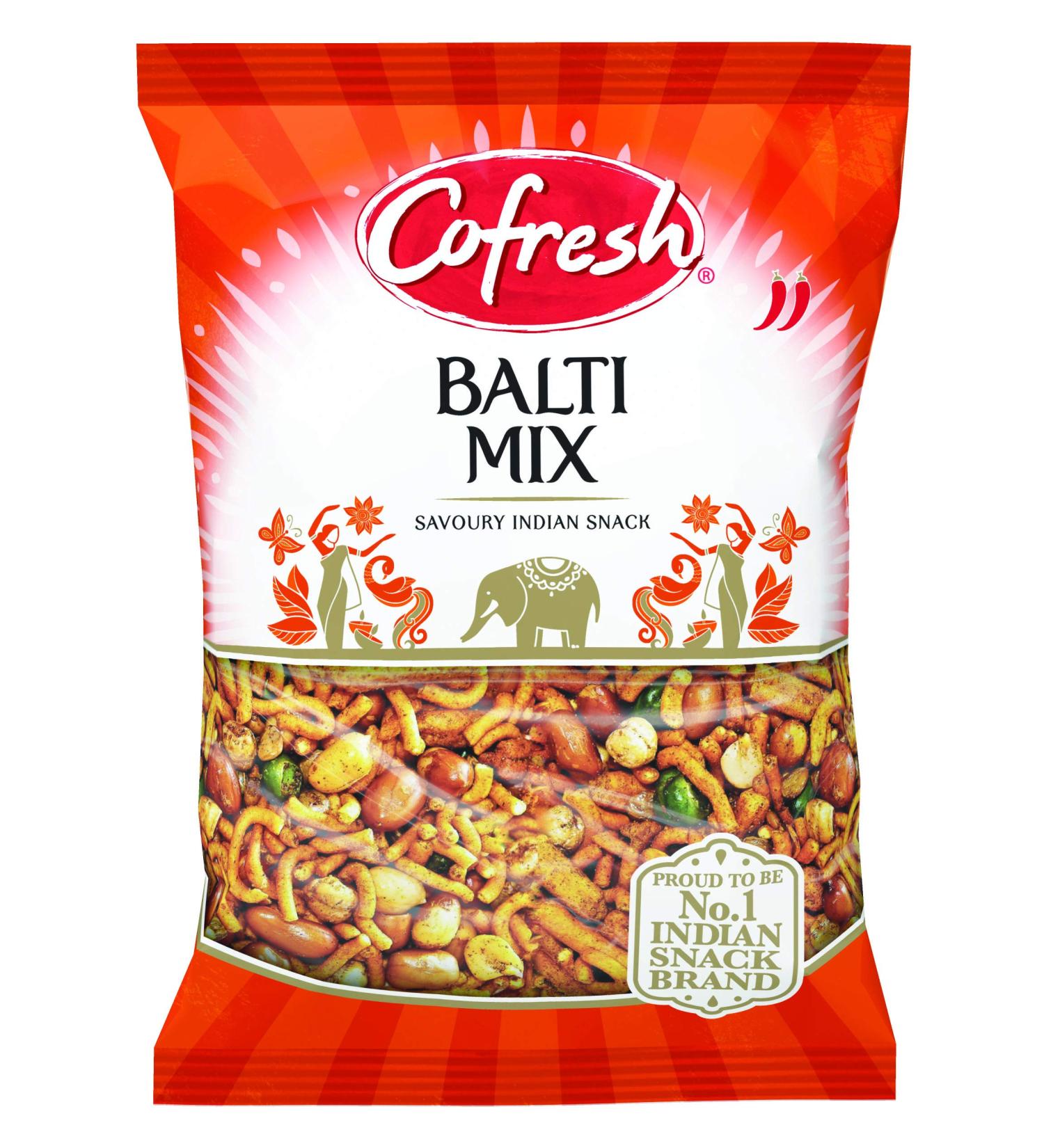 Cofresh Balti Mix 6 x 325g | Savory Snack Mix | 1.95 kg Pack - Buy Online on SooperMarket.com