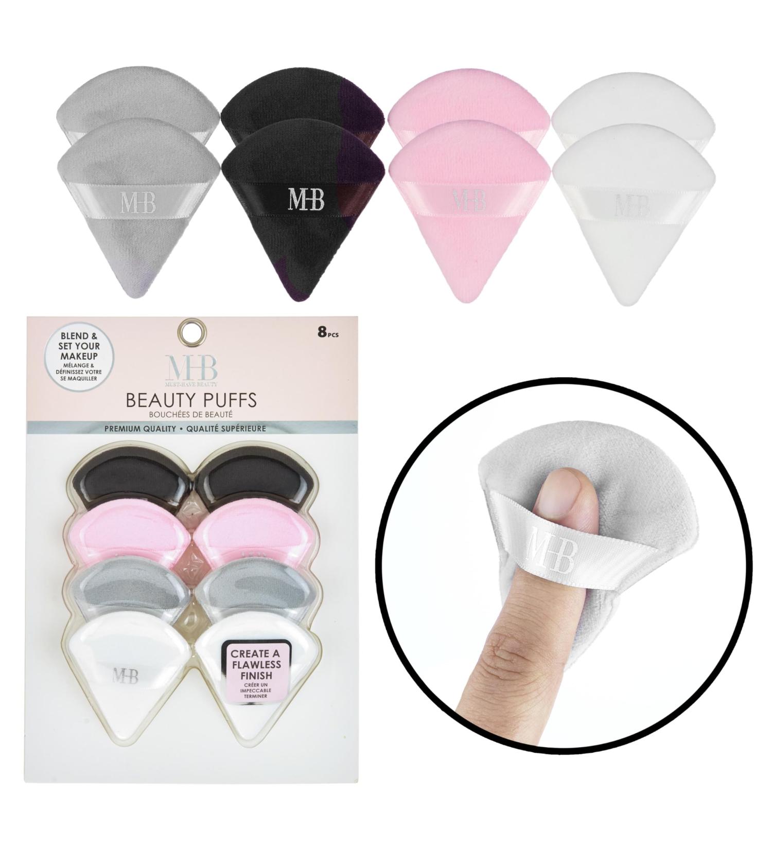 Expressions 8pc Beauty Buffs Set | Teardrop Makeup Blenders for Flawless Finish | Professional Cosmetic Sponges & Applicators - Perfect for All Skin Types - Buy Online on SooperMarket.com