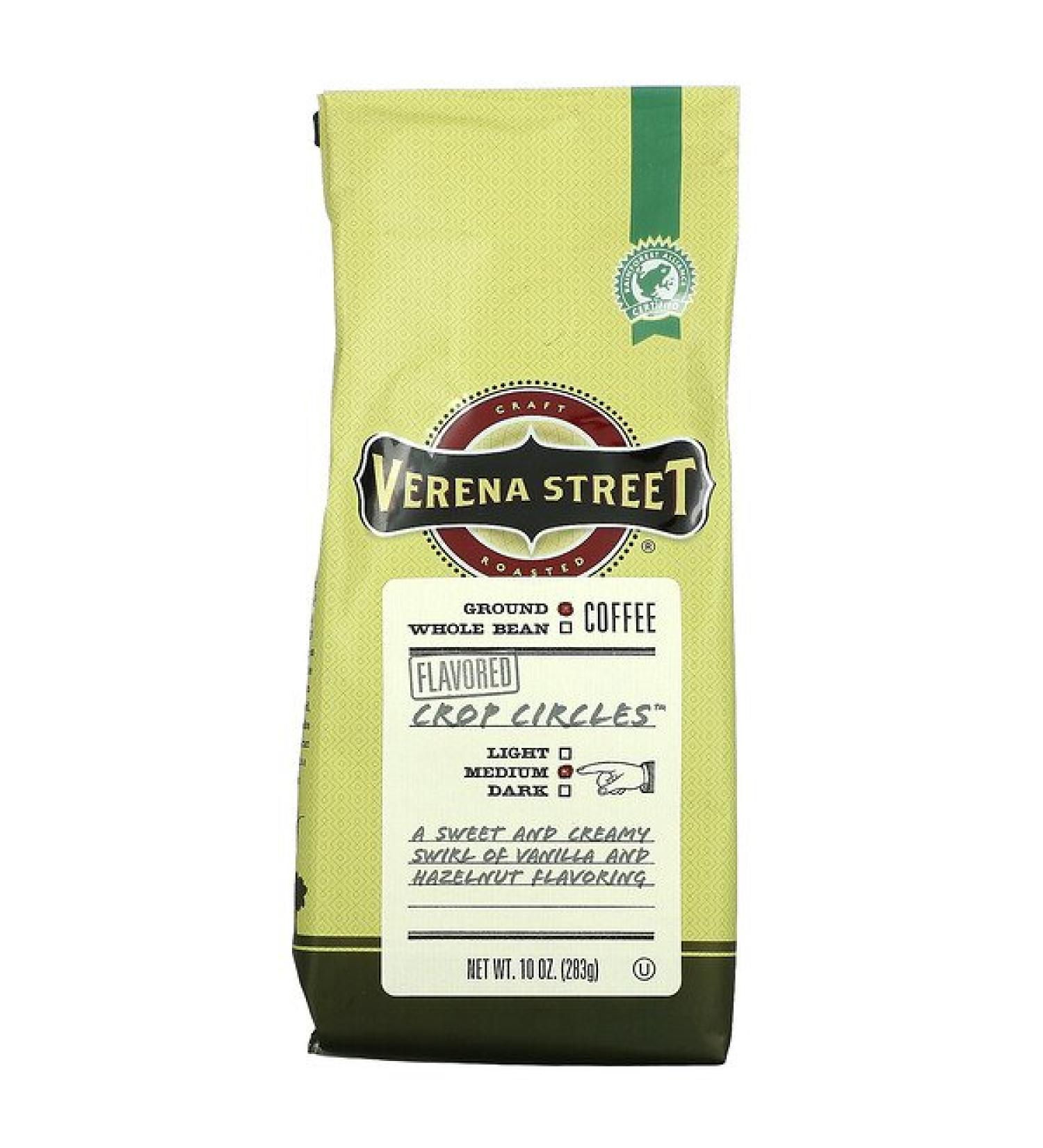 Verena Street Crop Circles Flavored Ground Coffee Medium Roast 10 oz (283 g)