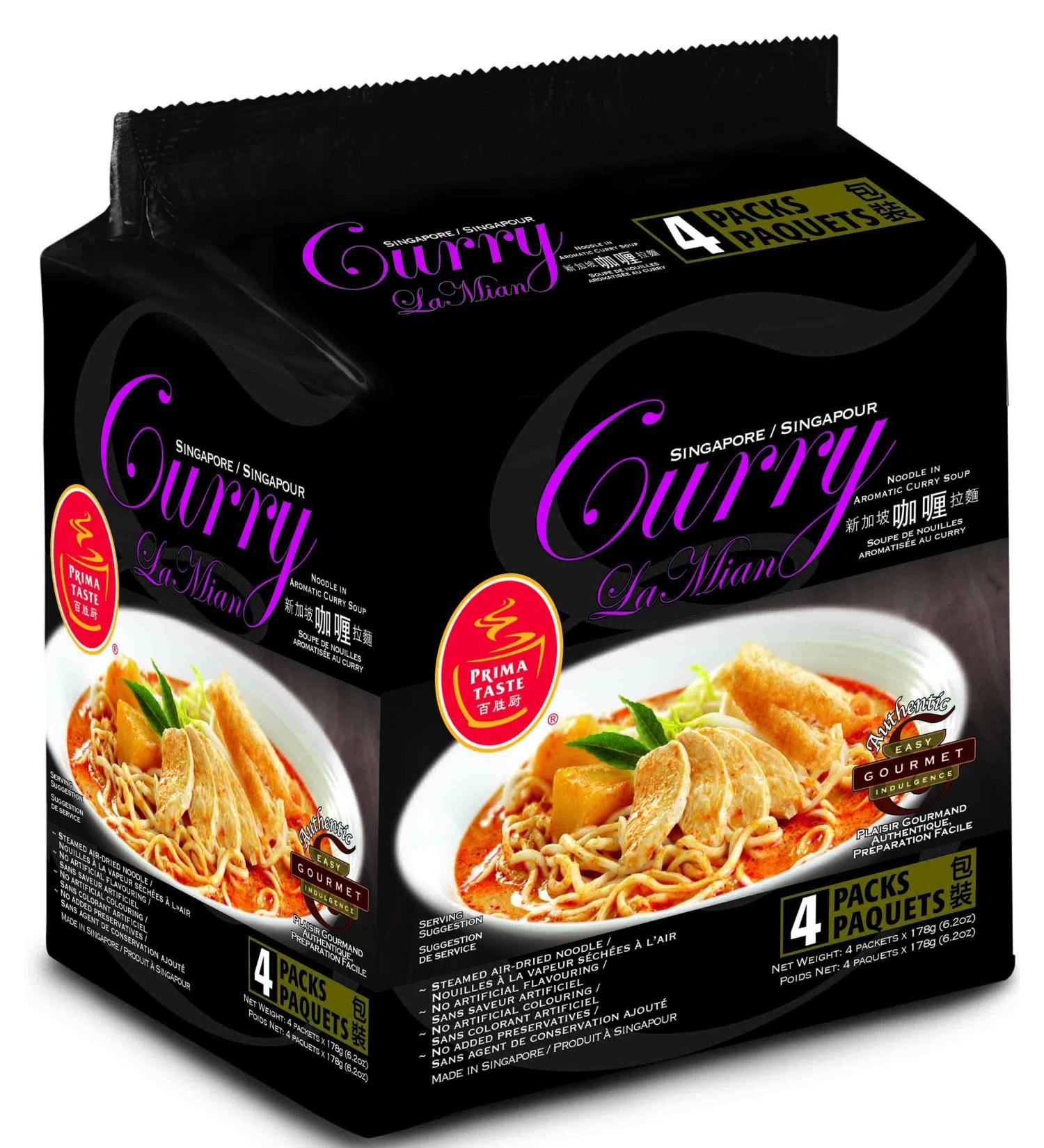 Prima Taste Singapore Curry La Mian 712 Grams - Buy Online on SooperMarket.com