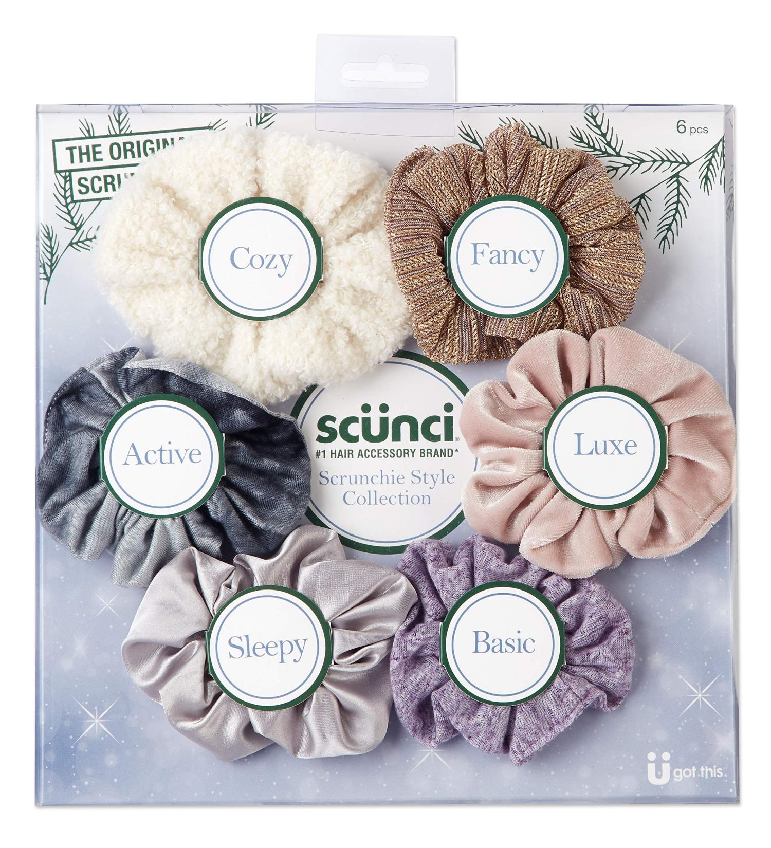 Scunci Original Scrunchie Style Box - 6 Count - Buy Online on SooperMarket.com