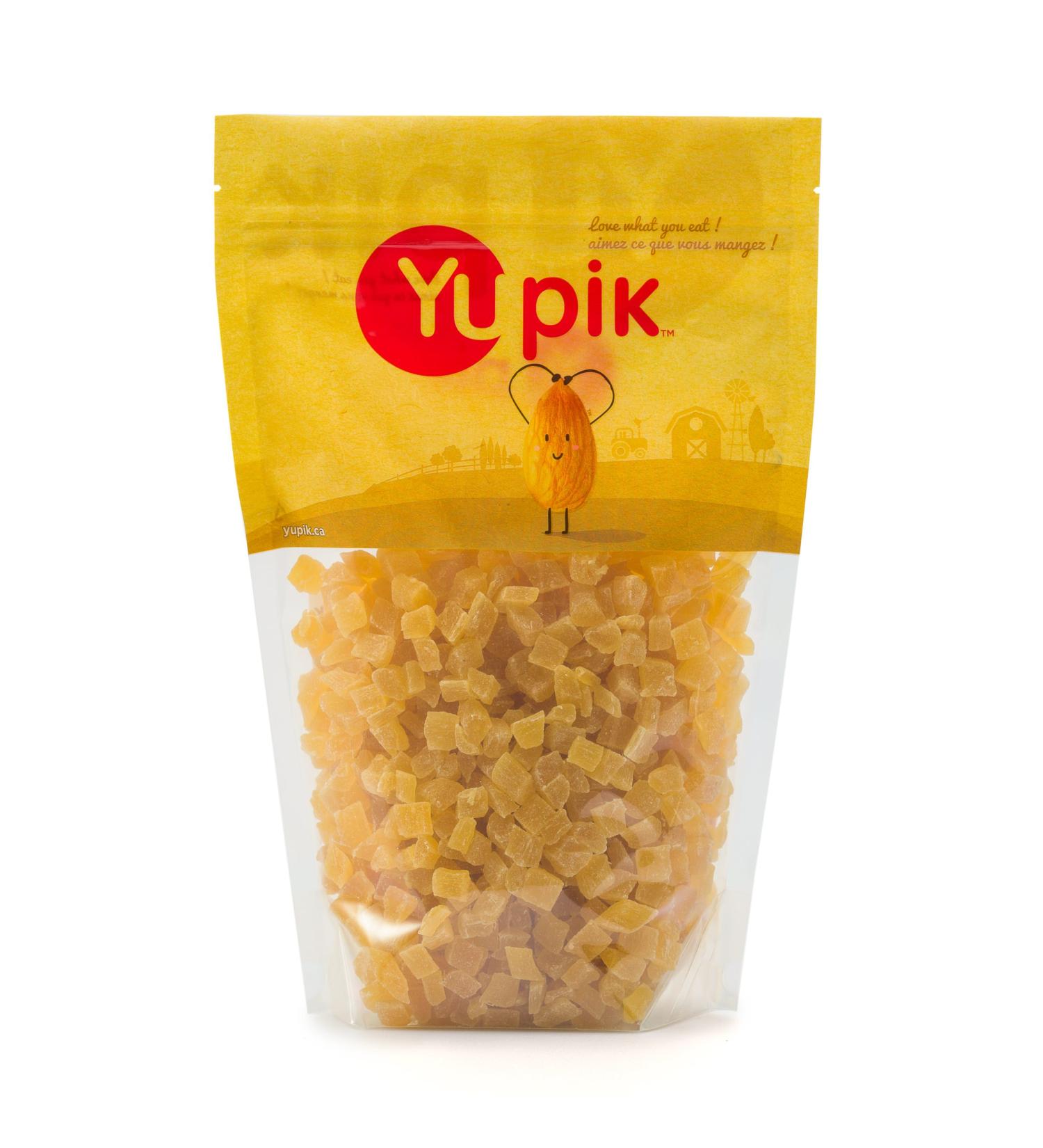 Yupik Diced Pineapple 2.2lb | Sulfite-Free Dried Fruits - Buy Online - Buy Online on SooperMarket.com