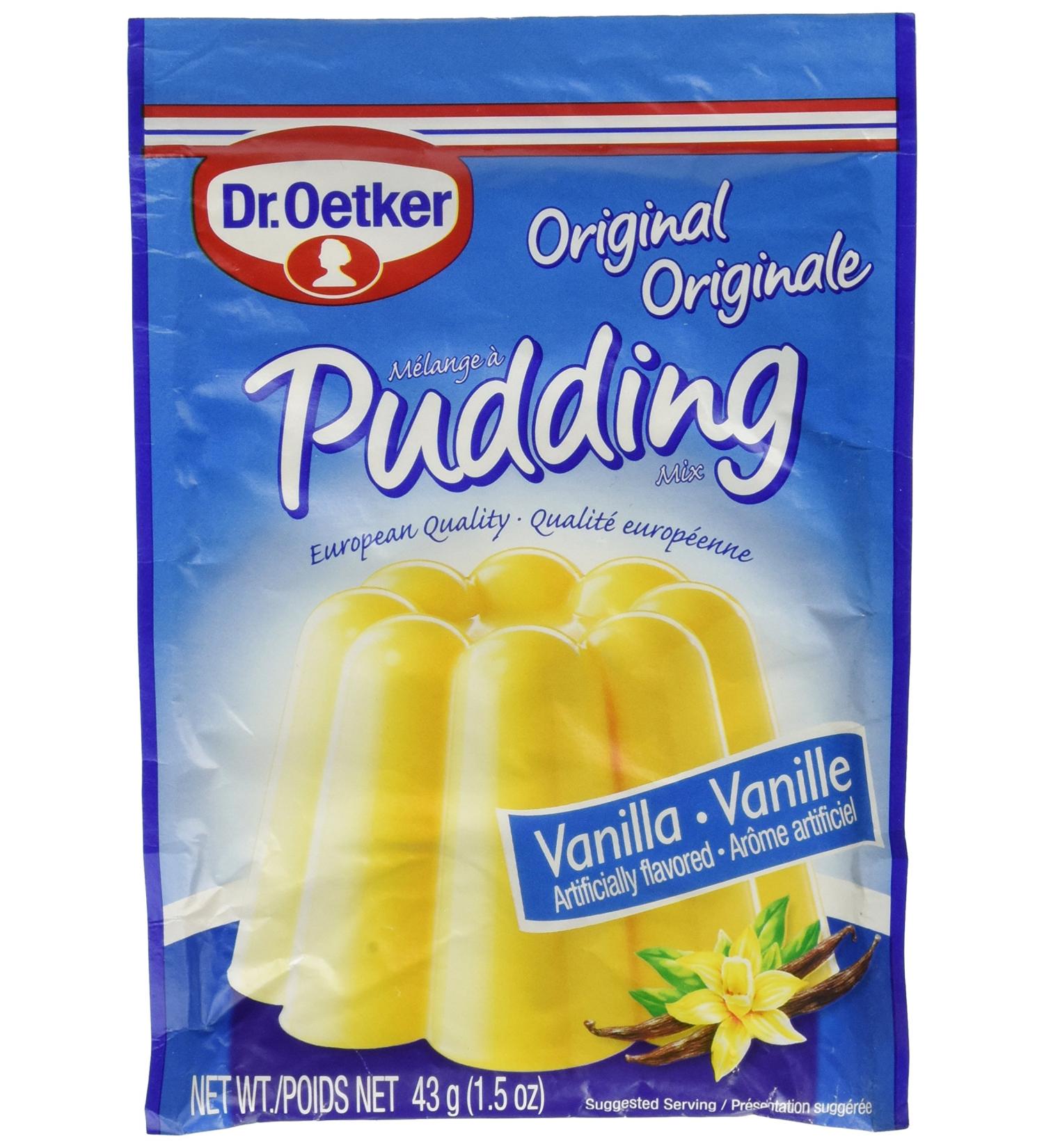Dr. Oetker Vanilla Pudding 3 Pack - Creamy and Delicious Dessert Mix - Buy Online on SooperMarket.com