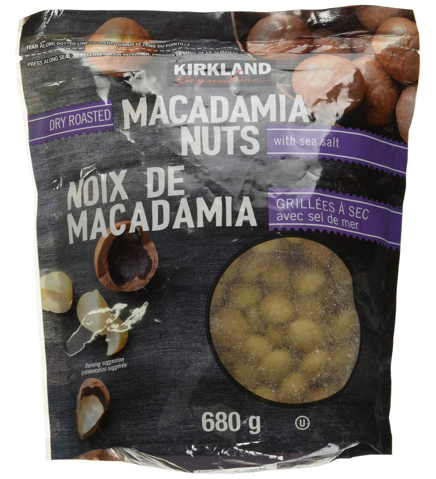 Kirkland Signature Roasted Macadamia Nuts 24oz - Dry Roasted - Pack of 1 - Buy Online on SooperMarket.com