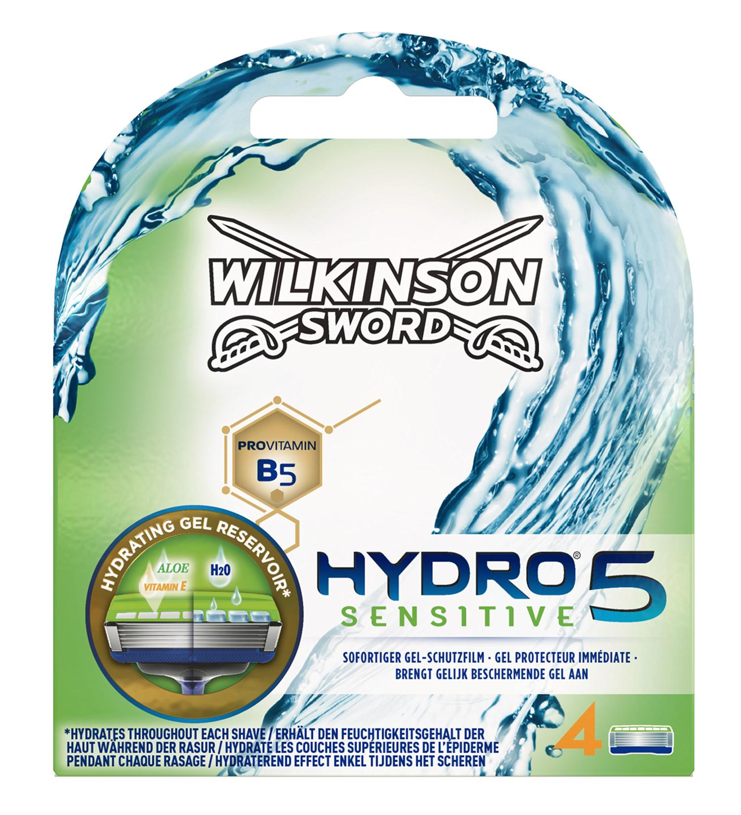 Wilkinson Sword Hydro 5 Sensitive 4 Count Razor Blades - Pack of 1 - Buy Online on SooperMarket.com
