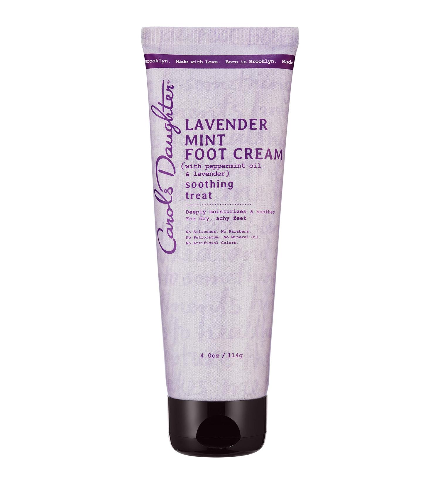 Carol's Daughter Lavender Mint Foot Cream 6.1 oz | Soothing and Nourishing Formula - Buy Online on SooperMarket.com