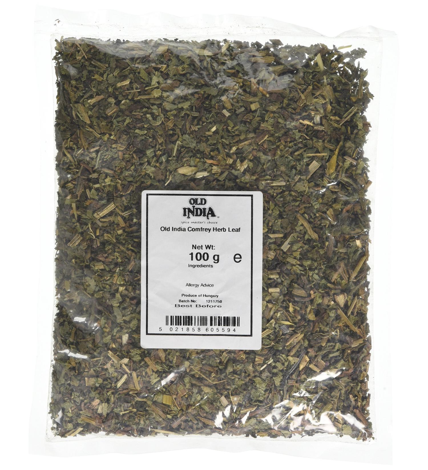 Old India Comfrey Herb Leaf 100g 100 g (Pack of 1)