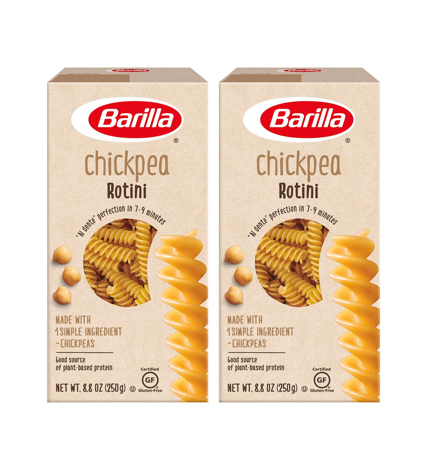 Barilla Chickpea Rotini (gluten-free pasta) 8.8 ounce (pack of 2)