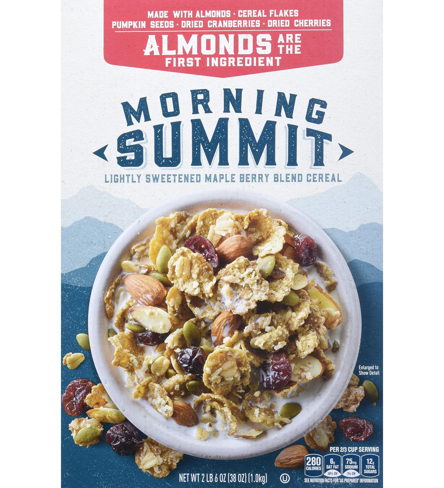 General Mills Morning Summit Maple Berry Cereal 38oz - Delicious and Nutritious Breakfast Option - Buy Online on SooperMarket.com