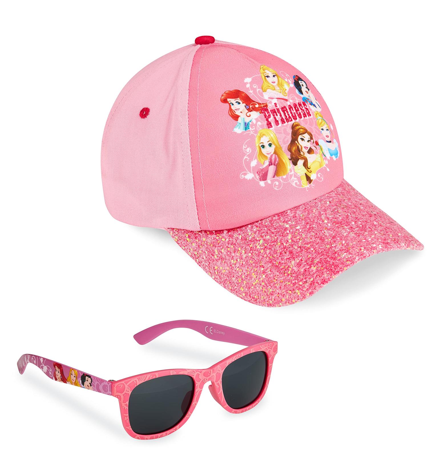 Shop Disney Baseball Cap Sunglasses & Sun Hat Set for Girls - Princess Style Perfect for Ages 3+ - Buy Online on SooperMarket.com