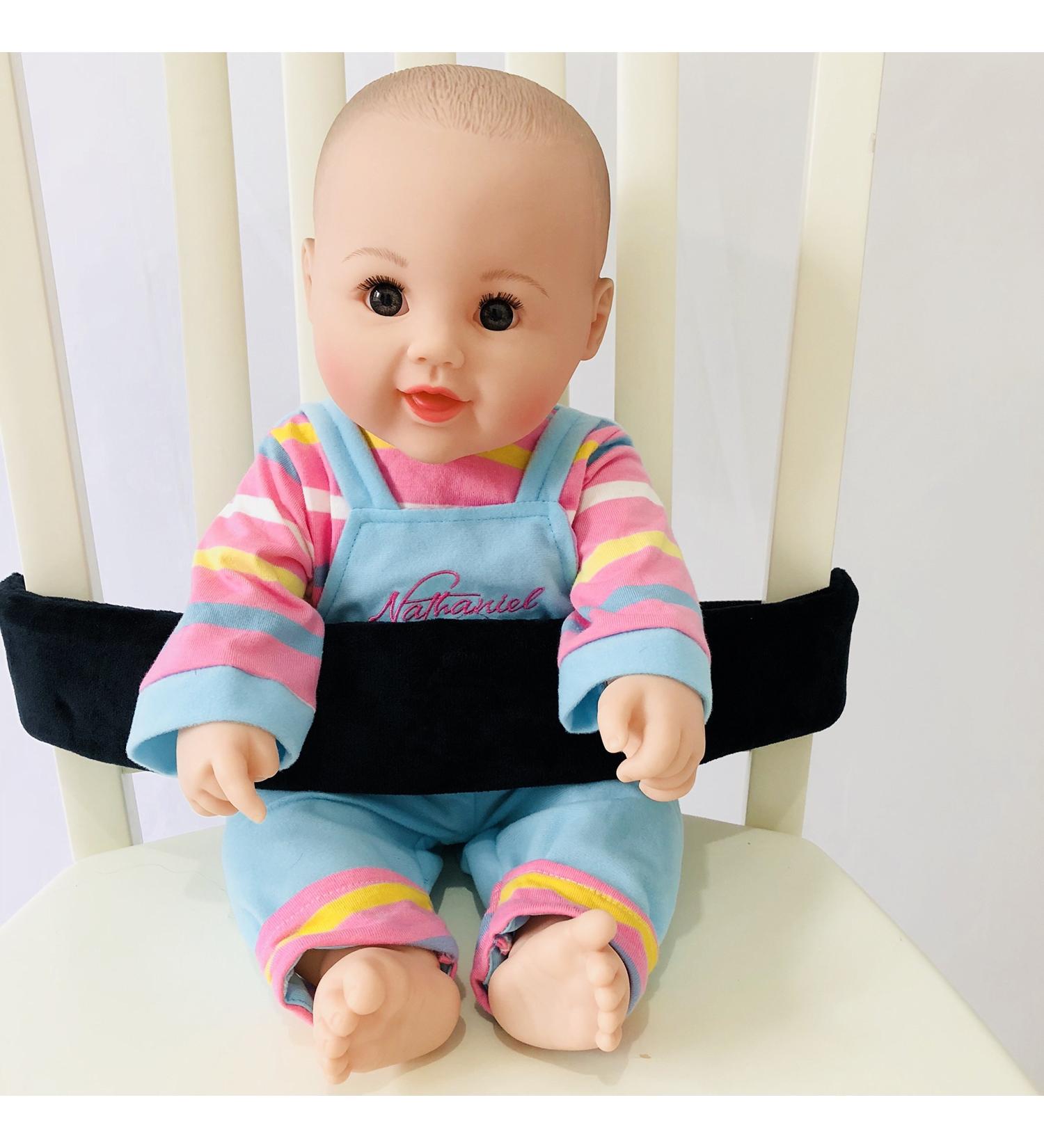 Universal Black Baby Chair Strap for Highchair Safety | Infant & Toddler Harness - Buy Online on SooperMarket.com
