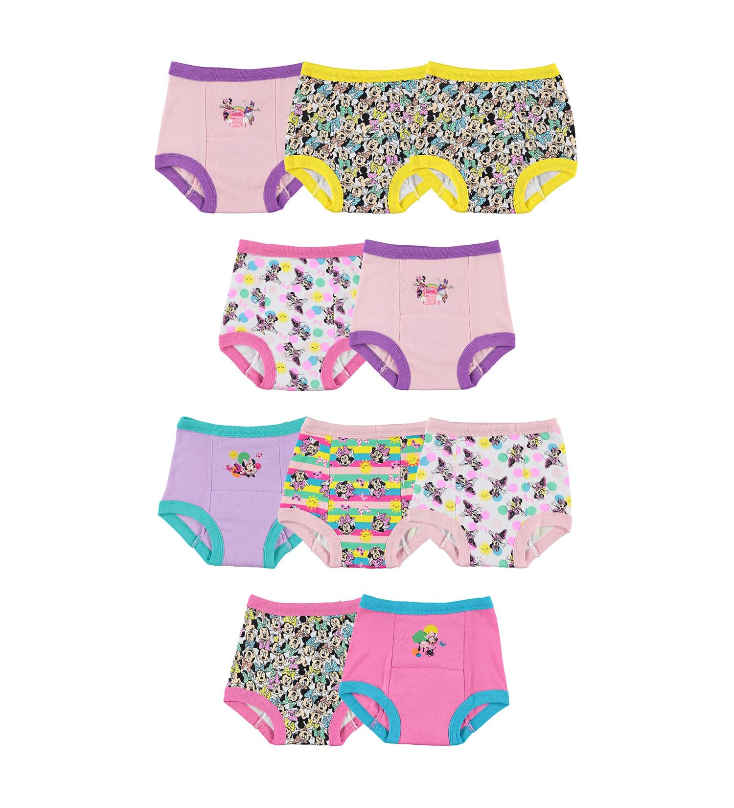 Disney Girls Minnie Mouse Potty Training Pants 2T - 10 Pack - Buy Online on SooperMarket.com