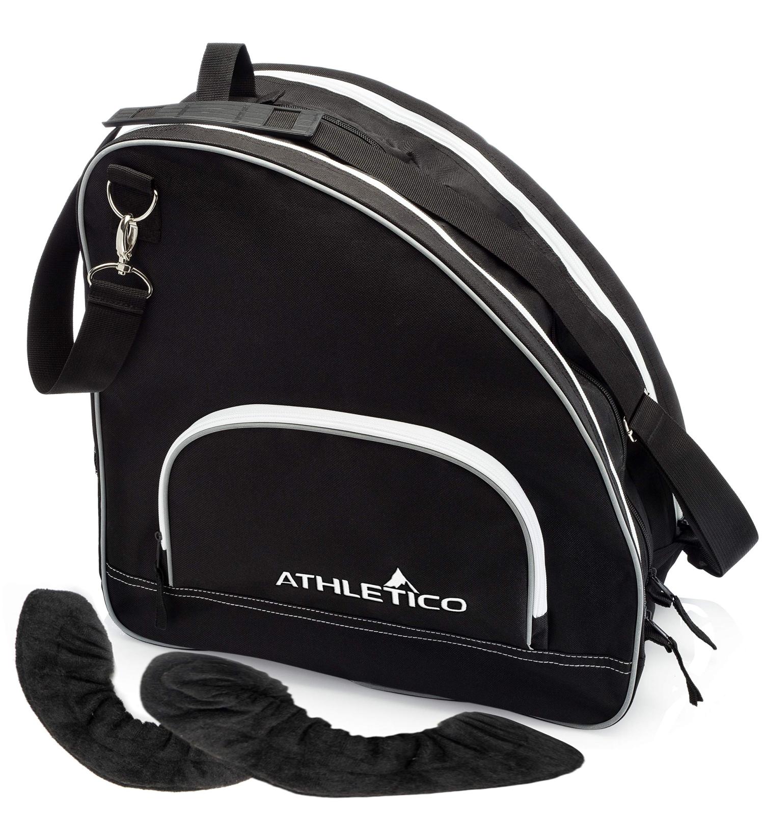 Athletico Skate Bag with Large Blade Cover - Black - Buy Online on SooperMarket.com