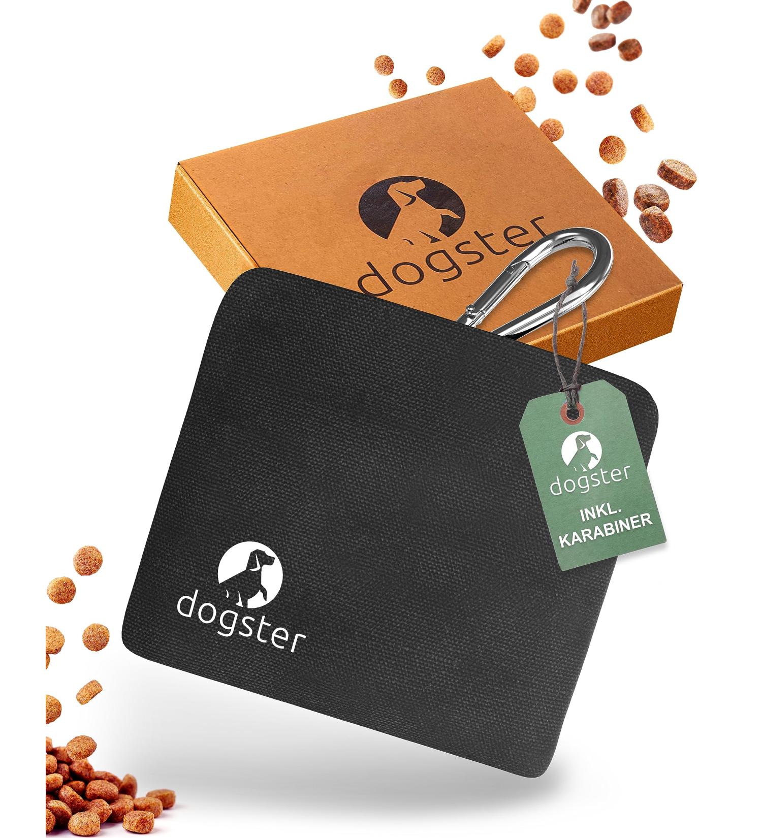 Dogster Treat for Dogs - Convenient Snack Bag with Carabiner | Quick Rewards for Your Pup - DOG01 - Buy Online on SooperMarket.com