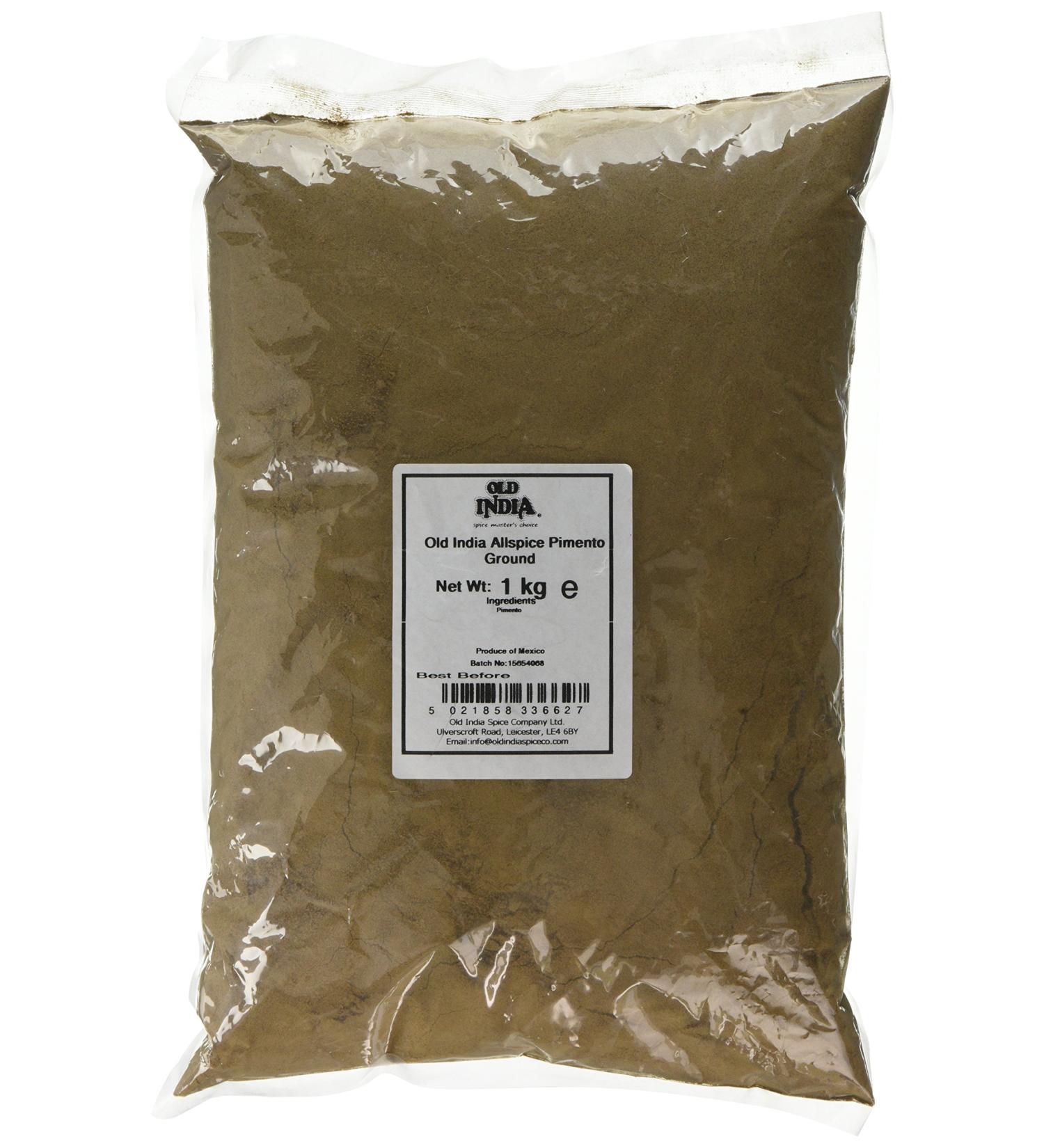 Old India Allspice Pimento Ground 1 Kg - Premium Quality Spice for Cooking and Baking - Buy Online on SooperMarket.com