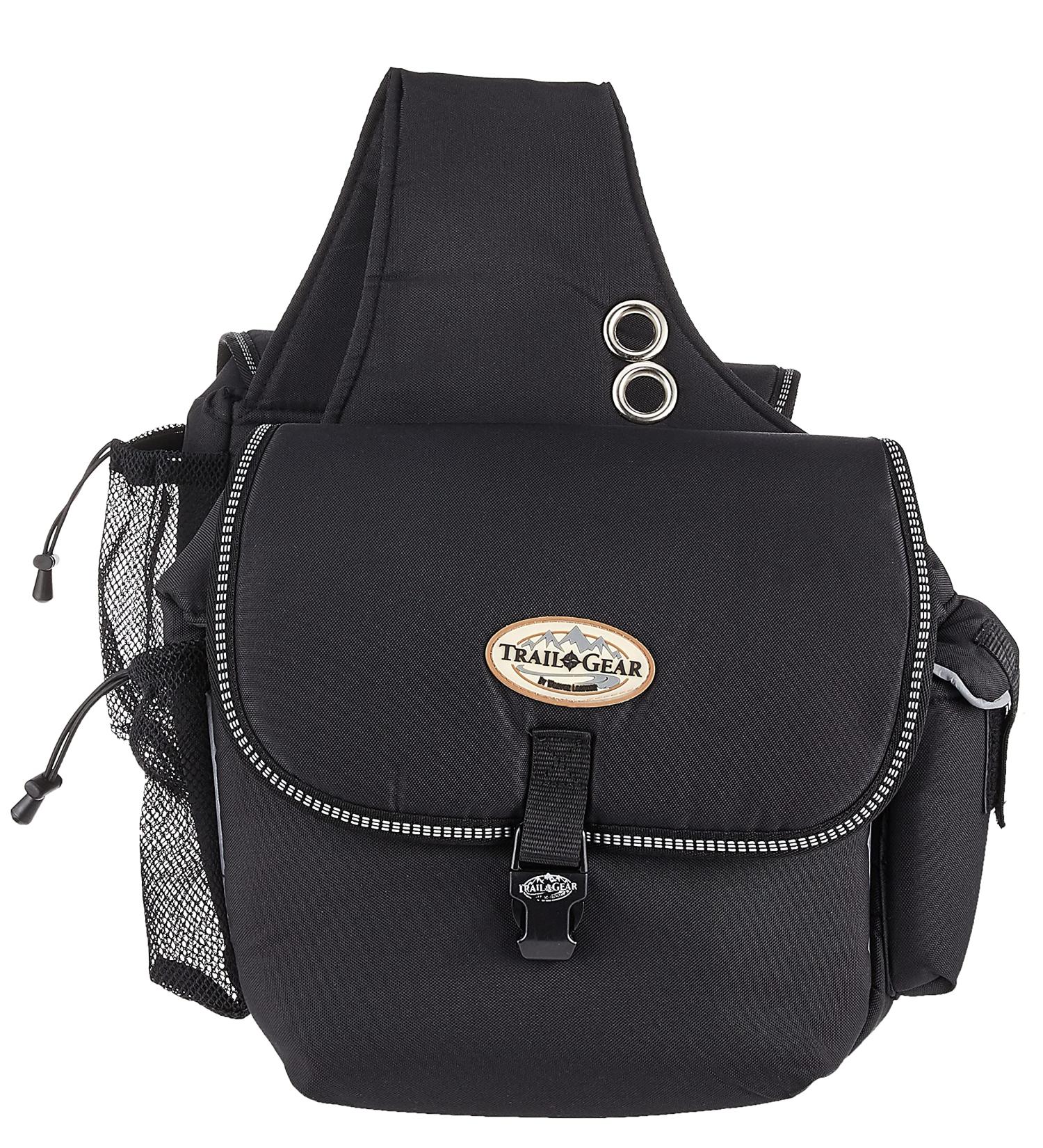 Weaver Leather Trail Gear Saddle Bag - Black - Buy Online on SooperMarket.com