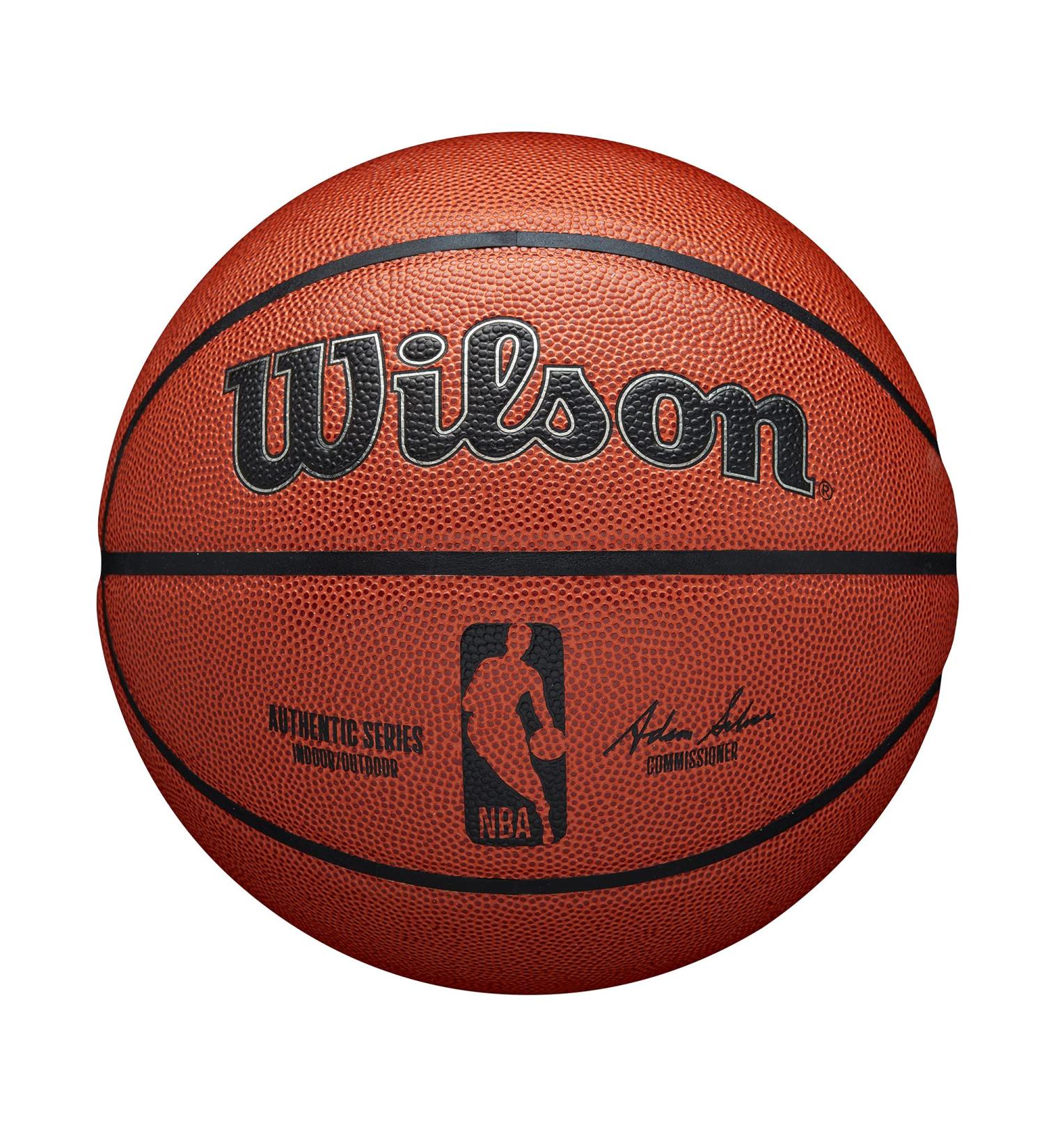 WILSON NBA Authentic Series Size 7 Basketball - 29.5 Indoor/Outdoor - Buy Online on SooperMarket.com