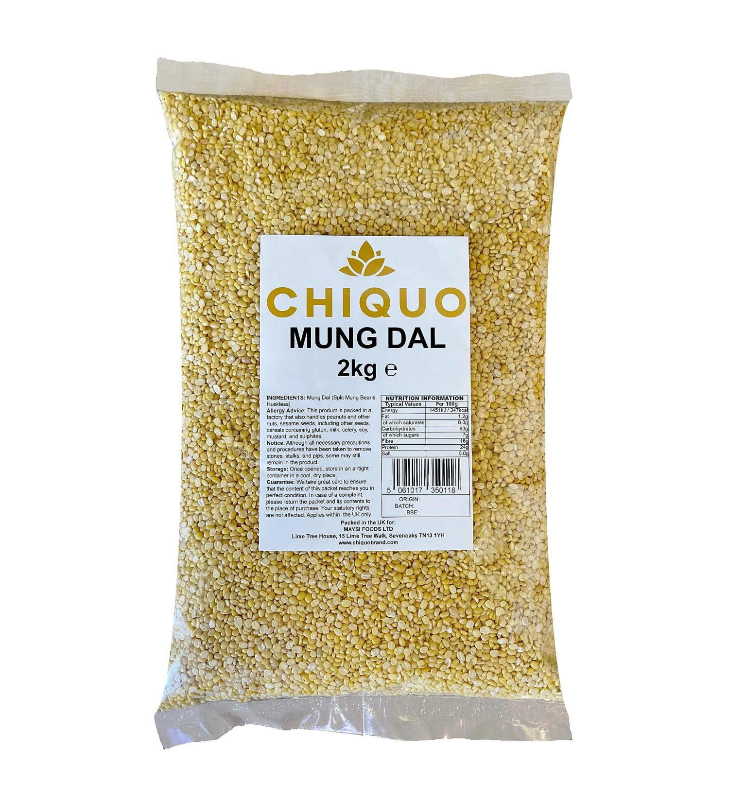 Chiquo Mung Dal - 2kg - Buy Online on SooperMarket.com