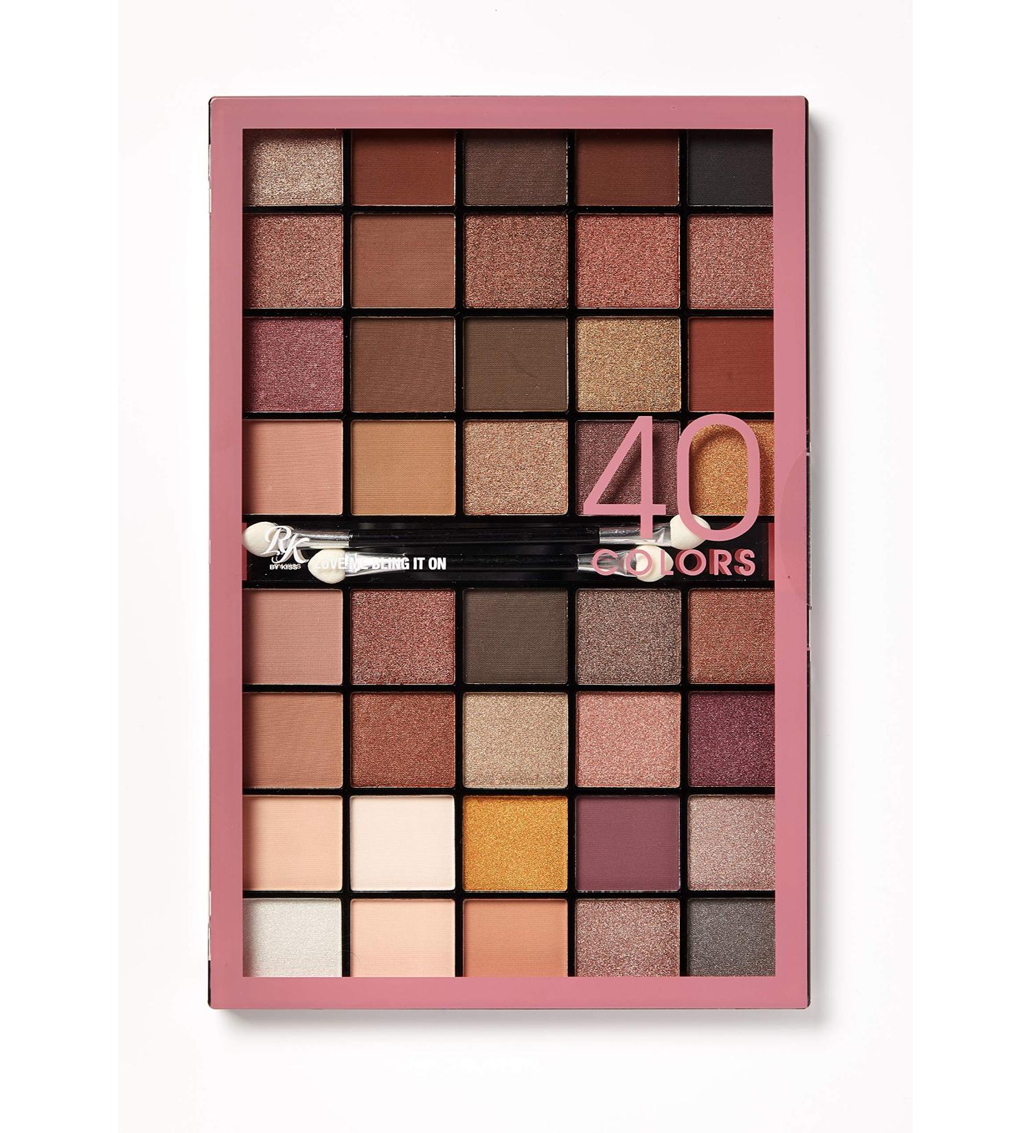 Ruby Kisses Bling It On Eye Shadow Palette - 40 Shadows Makeup for Spring - Buy Online on SooperMarket.com