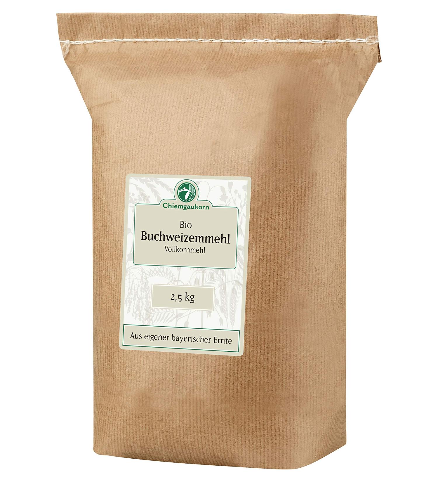 Chiemgaukorn organic buckwheat wholemeal flour 2.5 kg