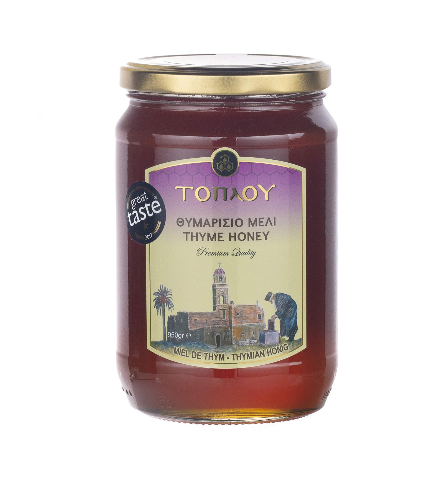 Toplou Thyme Honey Greek 950gr - Buy Online on SooperMarket.com