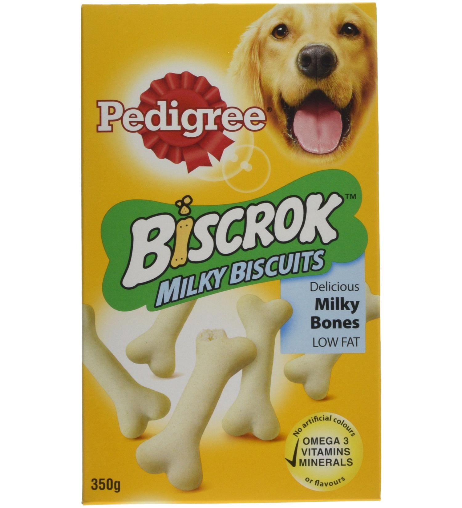 Pedigree Dog Treat Milky Biscuits 350g - Buy Online on SooperMarket.com