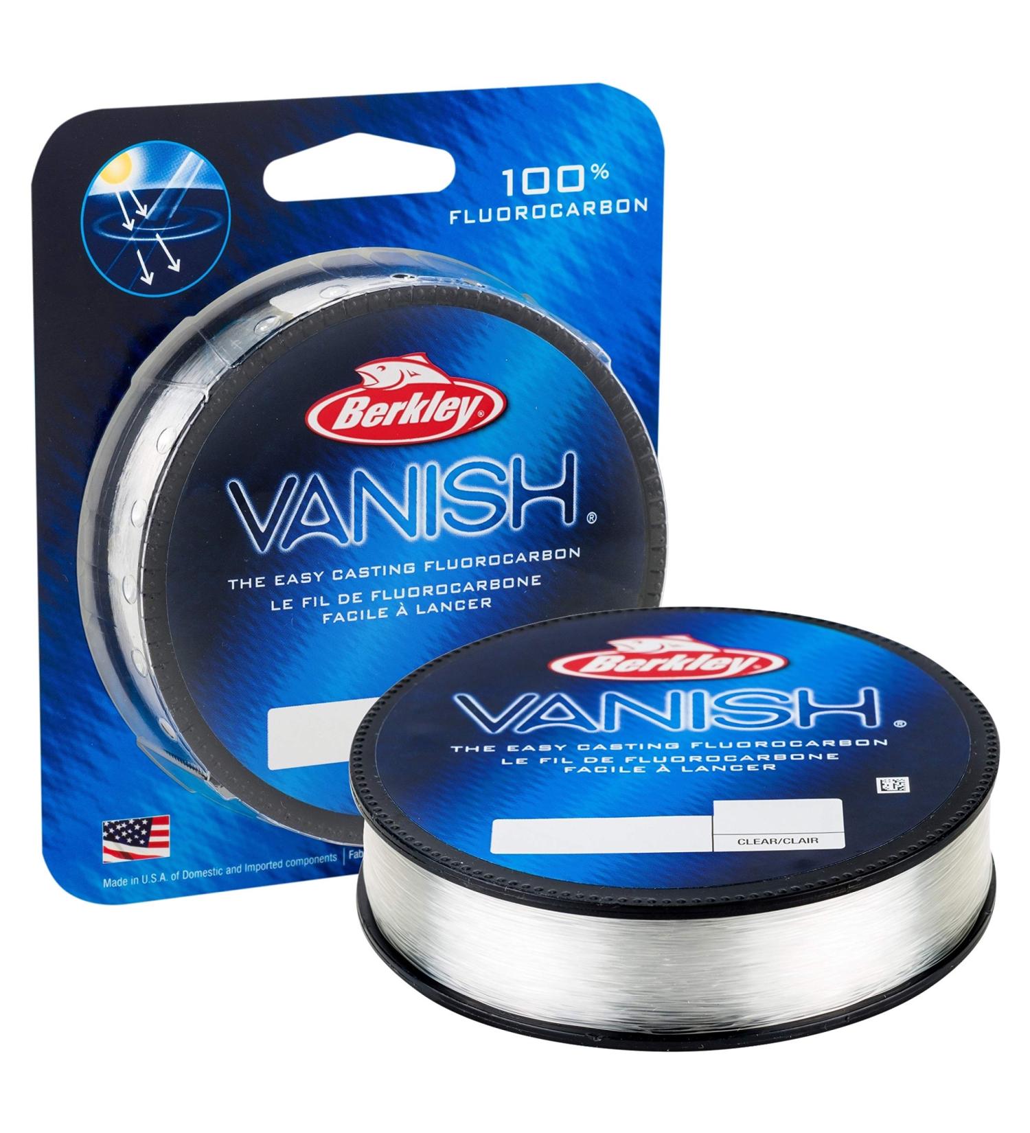 Berkley Vanish Clear 4lb Fluorocarbon Fishing Line | 250yd | Saltwater & Freshwater - Buy Online on SooperMarket.com