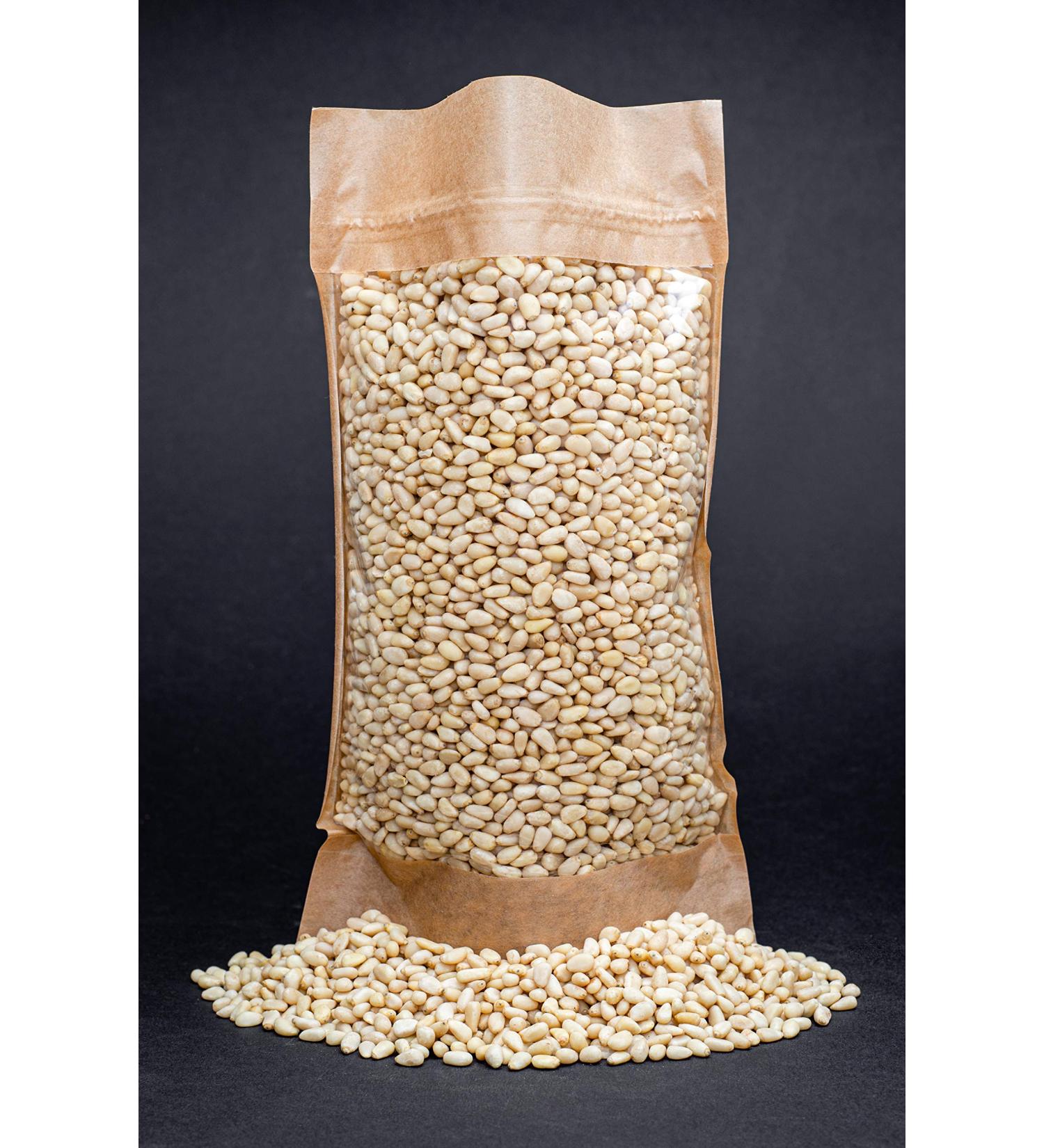 Premium Siberian Raw Pine Nuts GMO Free (700gr) - Buy Online on SooperMarket.com