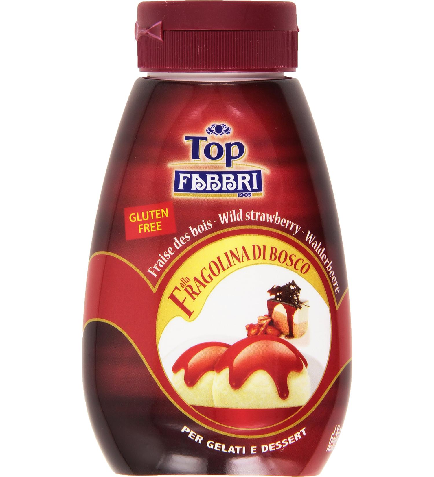 Fabbri - Mini Topping Wild Strawberries - 225g - Buy Online on SooperMarket.com