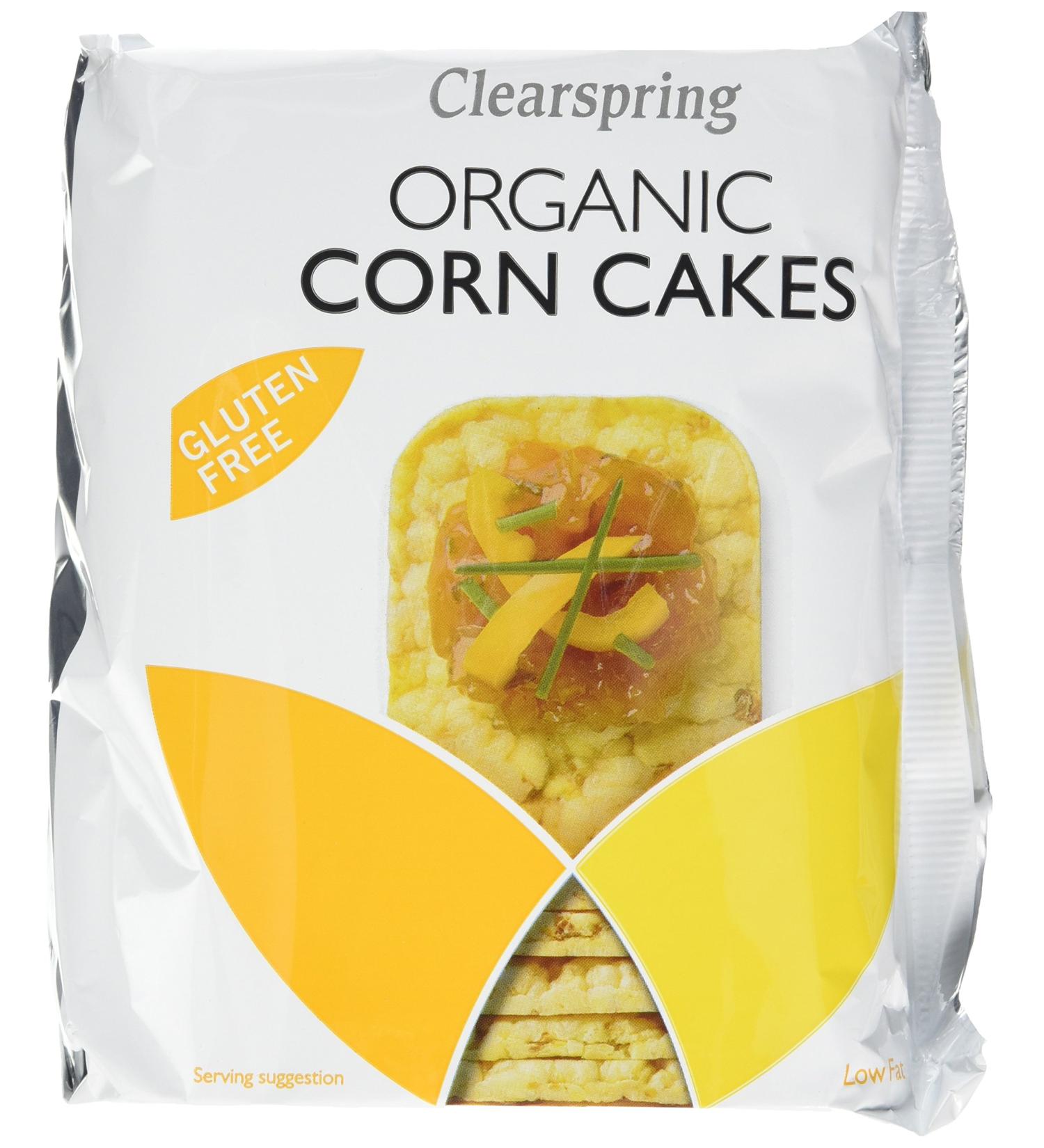 Clearspring Organic Corn Cakes - Lightly Salted - Buy Online on SooperMarket.com