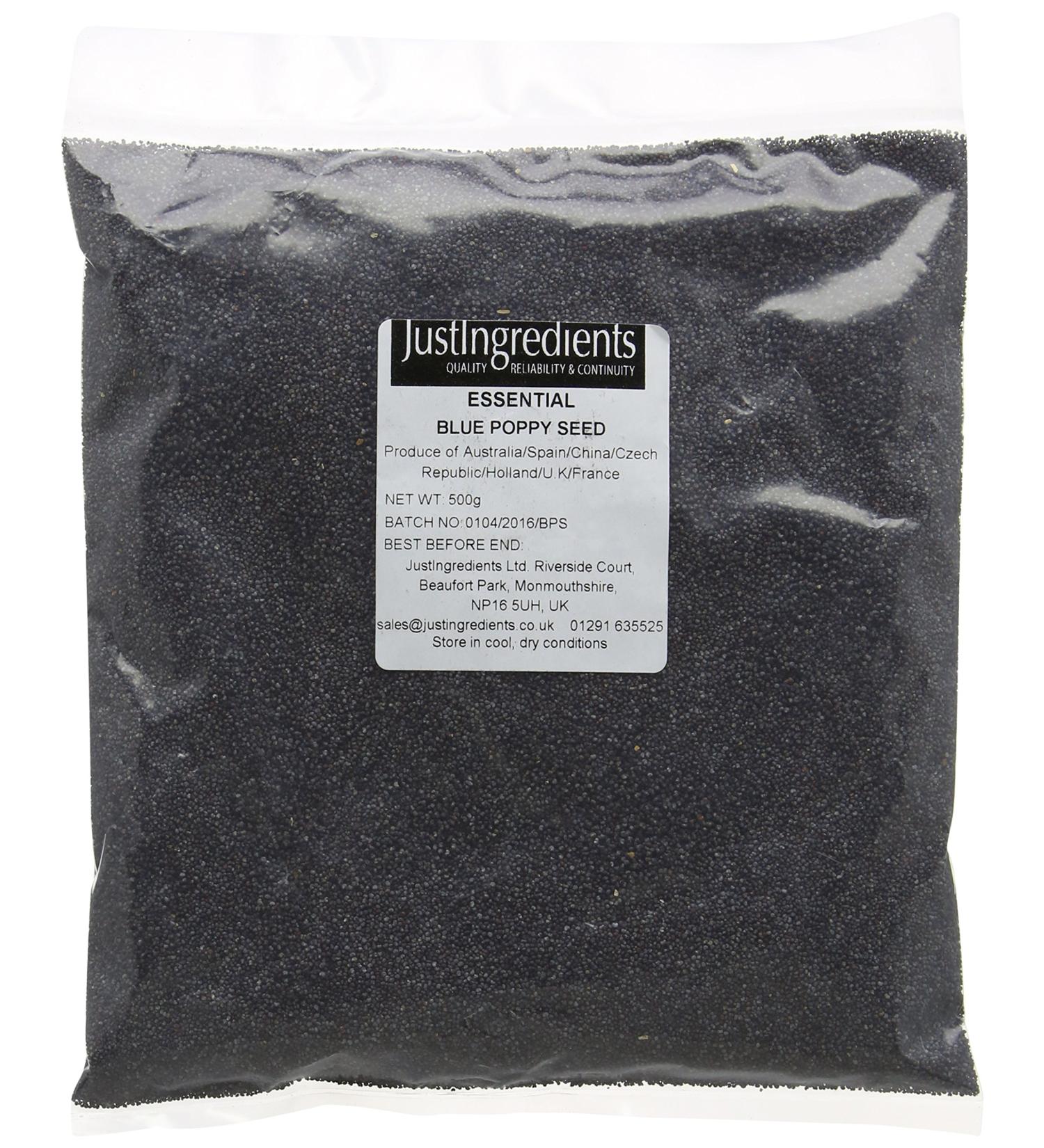 Premium Poppy Seed 500g: High-Quality Seeds for Baking and Cooking - Buy Online on SooperMarket.com