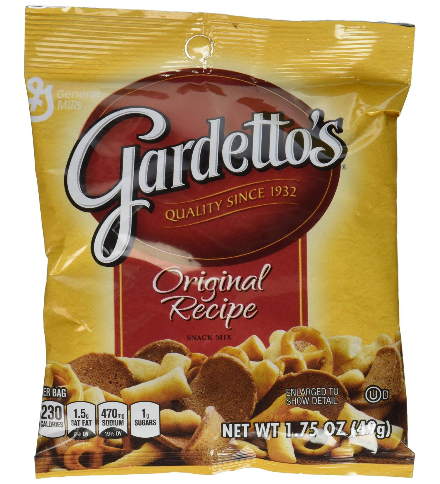 Gardetto Original Recipe Snack Mix 1.75oz (9 Pack) - Compact Sized Storage Friendly - Buy Online on SooperMarket.com