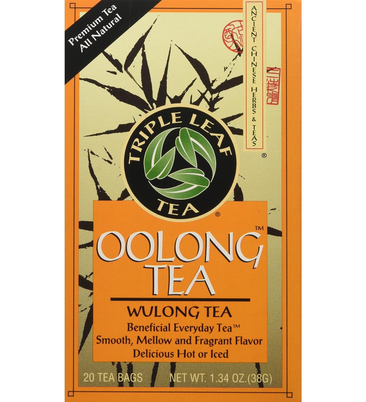 Triple Leaf Tea Oolong 20-Count Tea Bags - 6 Pack Bundle - Buy Online on SooperMarket.com