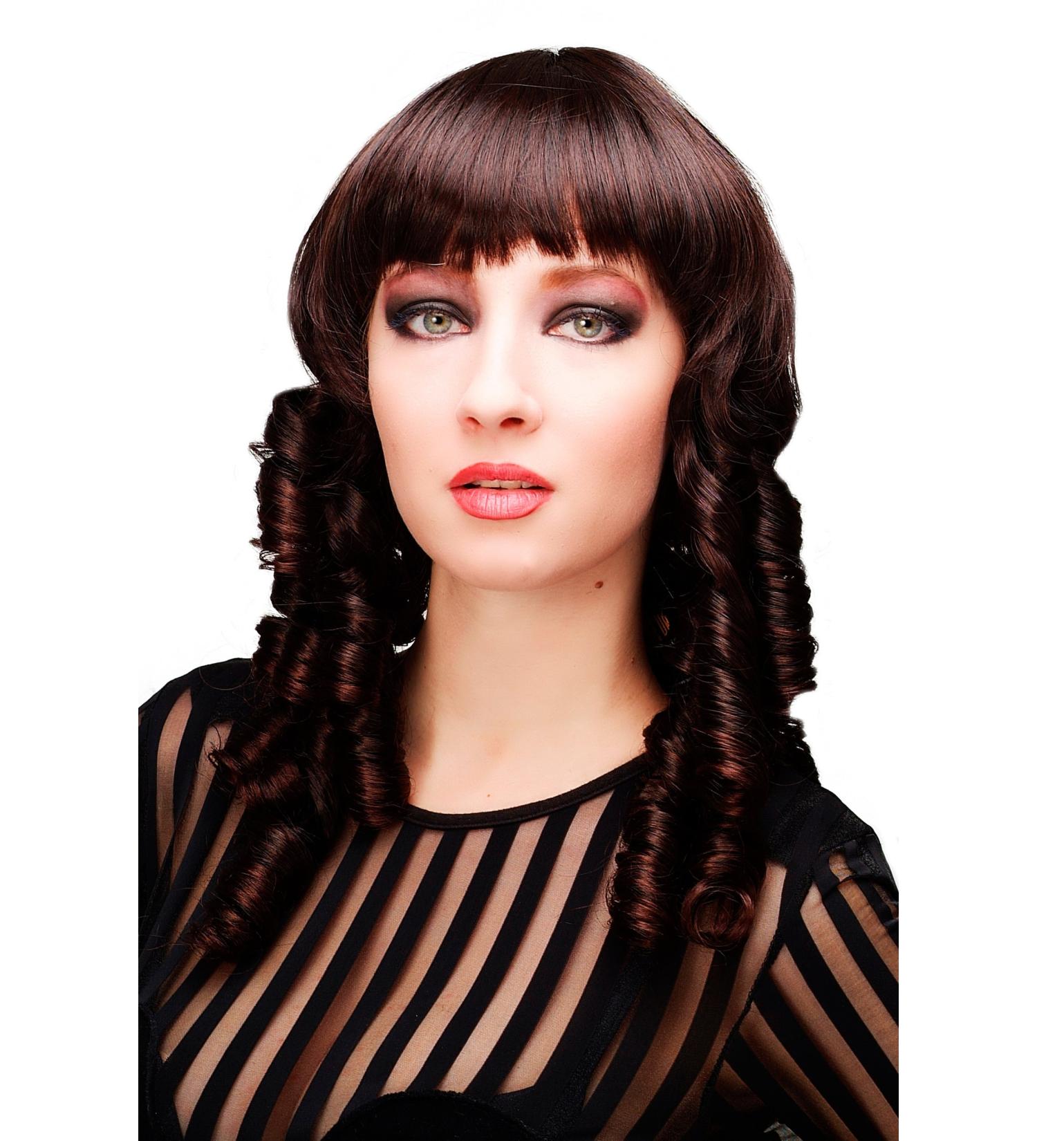 Buy WIG ME UP Lady's Baroque Colonial Style Wig Corkscrew Curls in Brown Mix Mahogany | Gothic Lolita YW60590-2T33 - International Shipping Available - Buy Online on SooperMarket.com