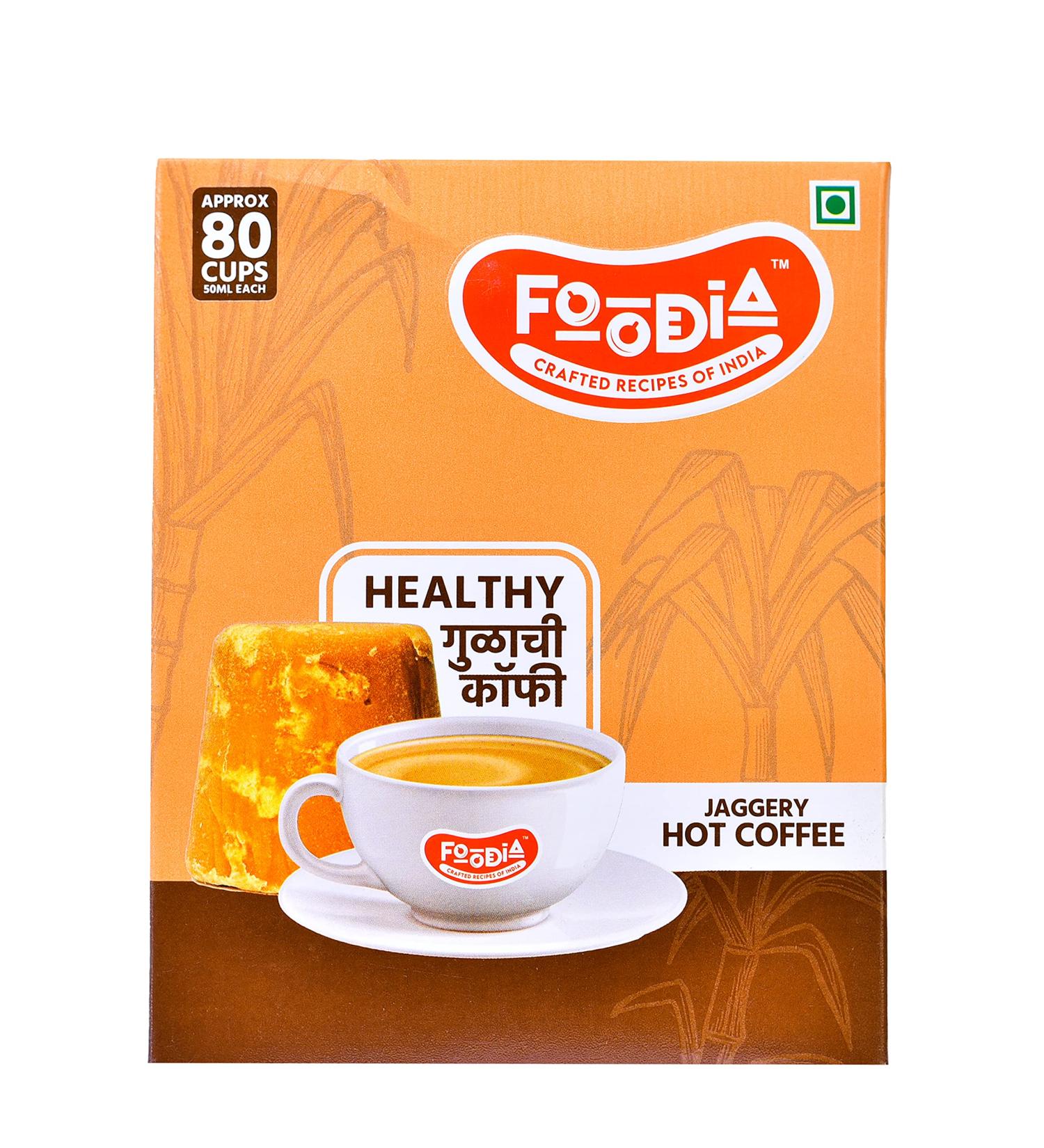 FOODIA Jaggery Hot Coffee (440gm) - Buy Online on SooperMarket.com