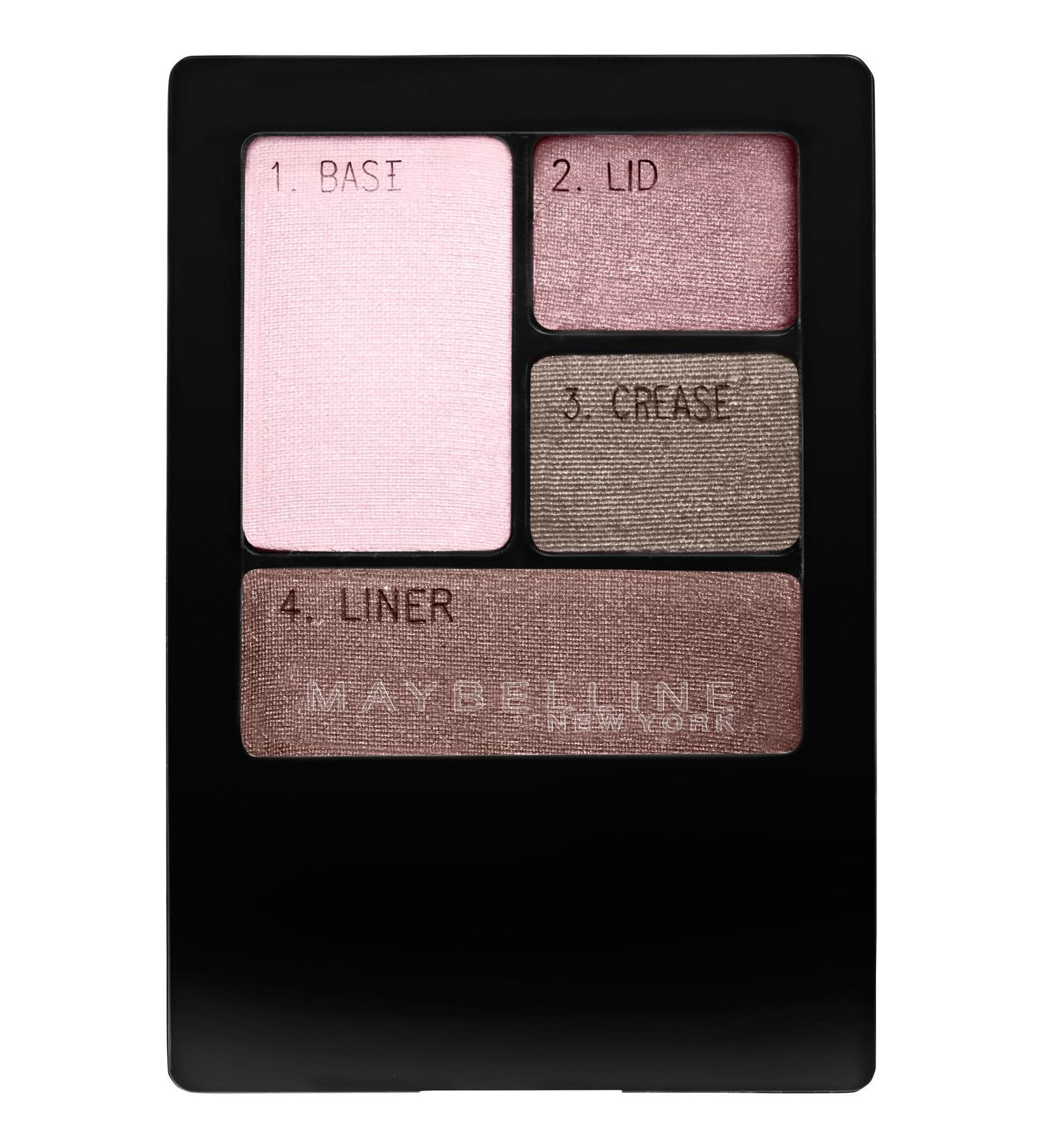 Maybelline Expert Wear Eyeshadow Quad Lavender Smokes 0.17 oz - Long-lasting Eye Makeup - Buy Online on SooperMarket.com