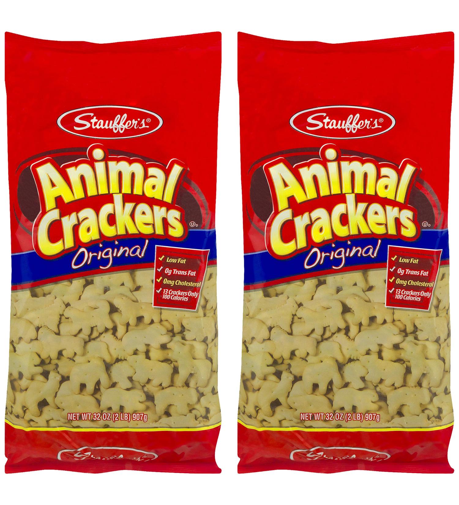 Stauffer's Animal Crackers 32oz Bag (Pack of 2) - 2 Pound Bulk Pack - Buy Online on SooperMarket.com