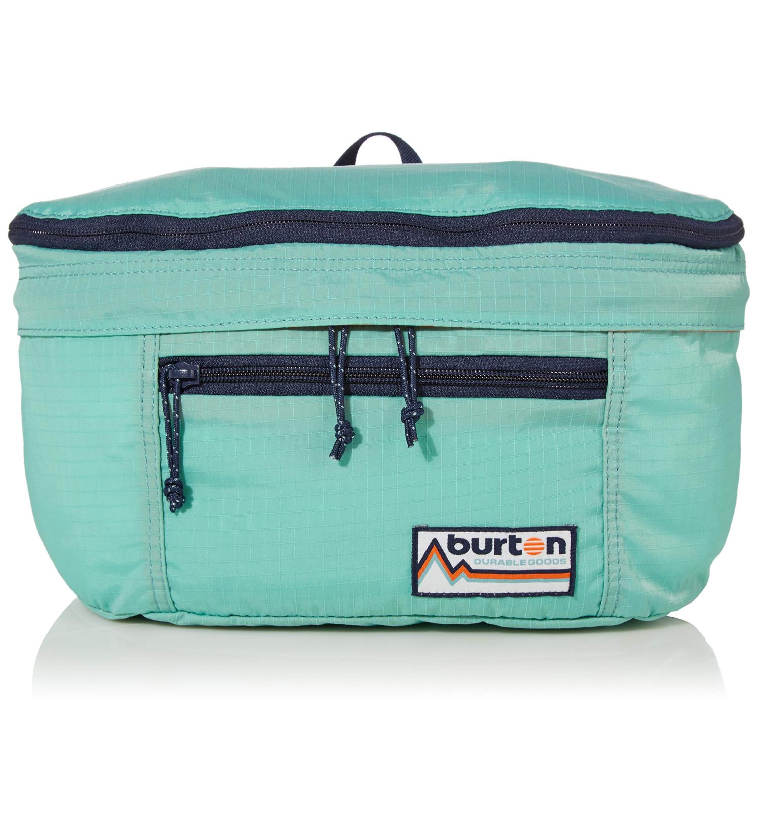 Burton Sleyton 18L Packable Hip Pack - Dark Slate Ripstop - Orangeade Ripstop - One Size - Buy Online on SooperMarket.com