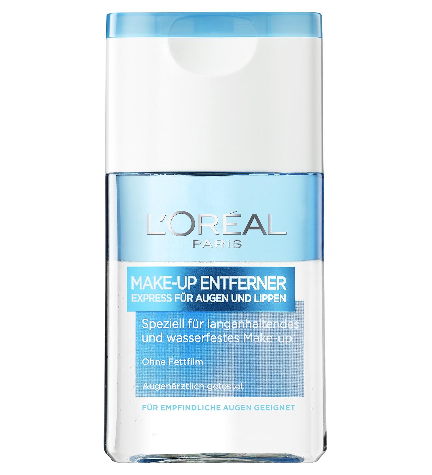 L'Or al Paris Dermo Expertise Cleansing Eye Make-Up Remover Waterproof pack of 6 (6 x 125 ml)