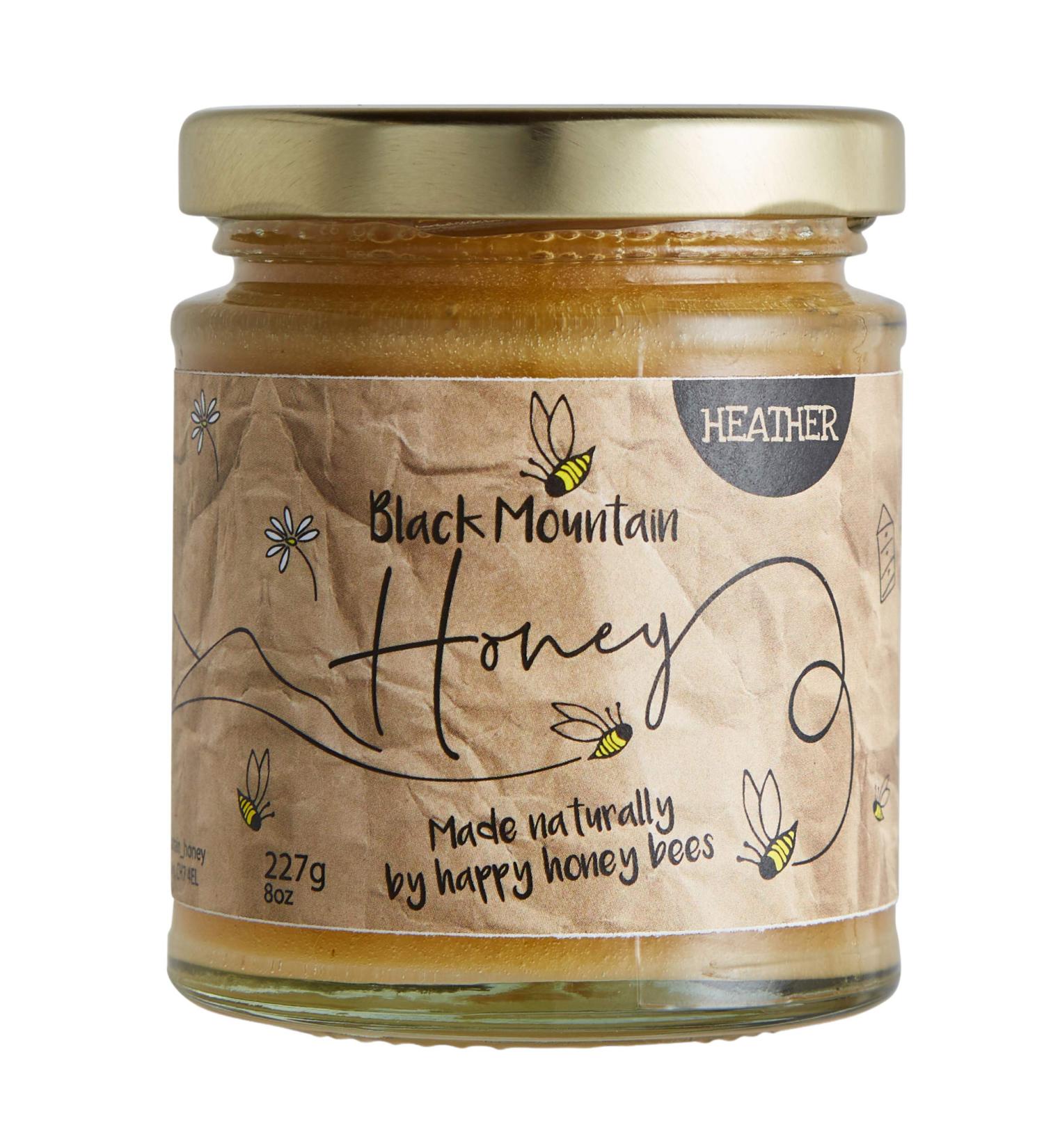 Black Mountain Honey - Welsh Single Origin Soft Set Heather Honey (227g) - Buy Online on SooperMarket.com