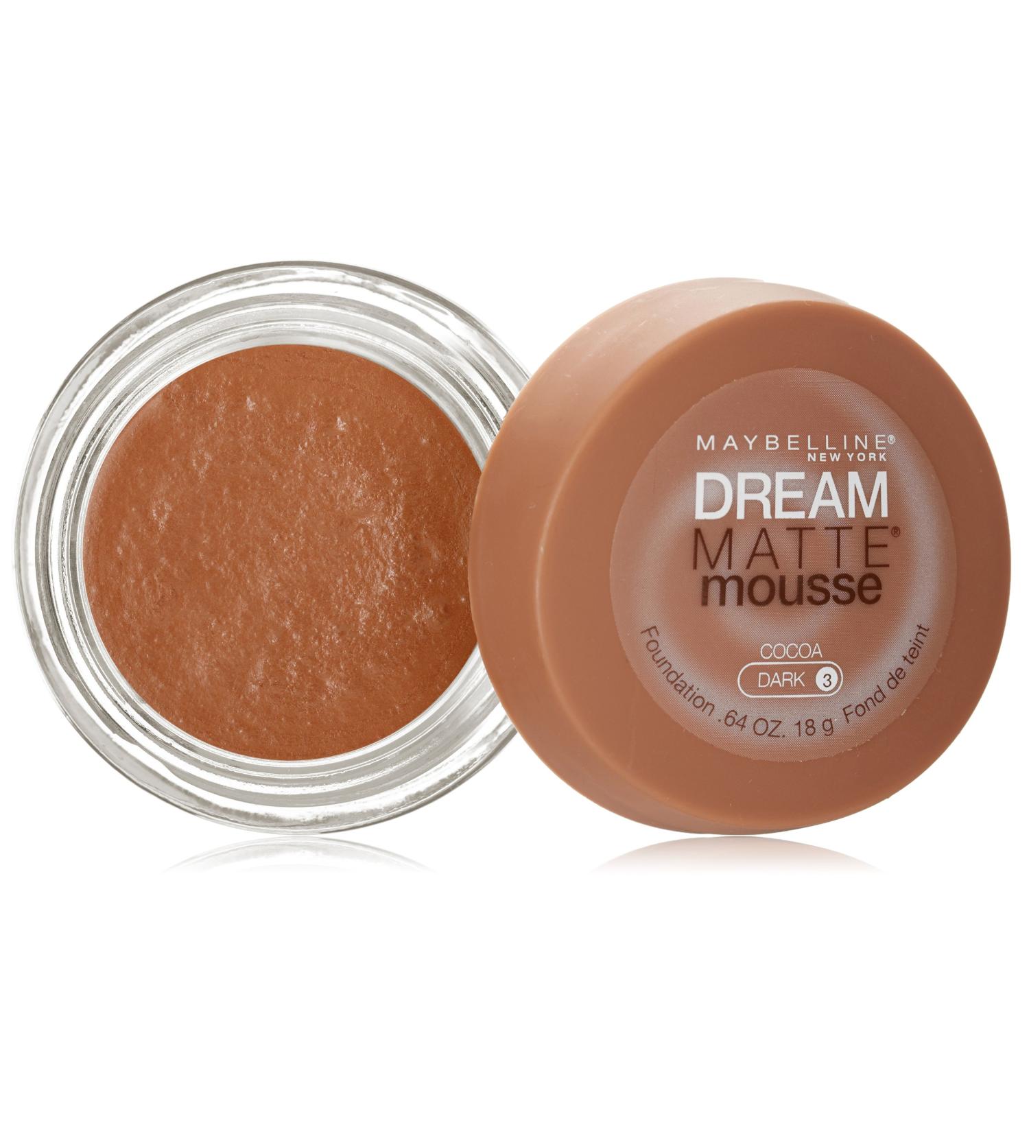 Maybelline Dream Matte Mousse Foundation in Cocoa - 0.64 oz | Buy Internationally Online - Buy Online on SooperMarket.com