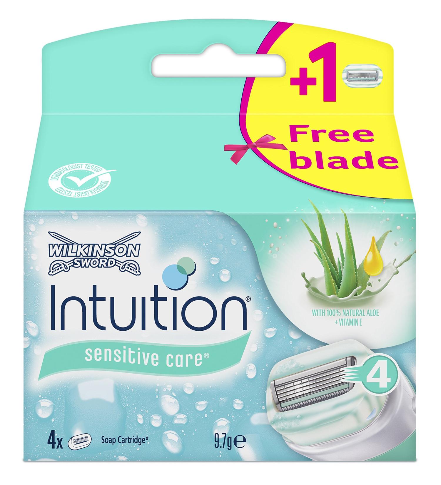 Wilkinson Sword Intuition Sensitive Razor Blades 4 Pack