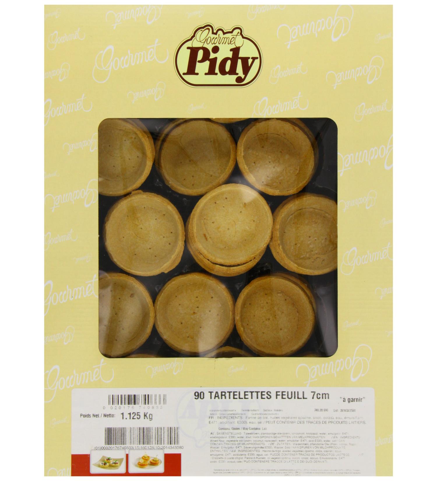 Premium Pidy Tartelette Shells - Perfect for Pies & Tarts | International Shipping Available - Buy Online on SooperMarket.com