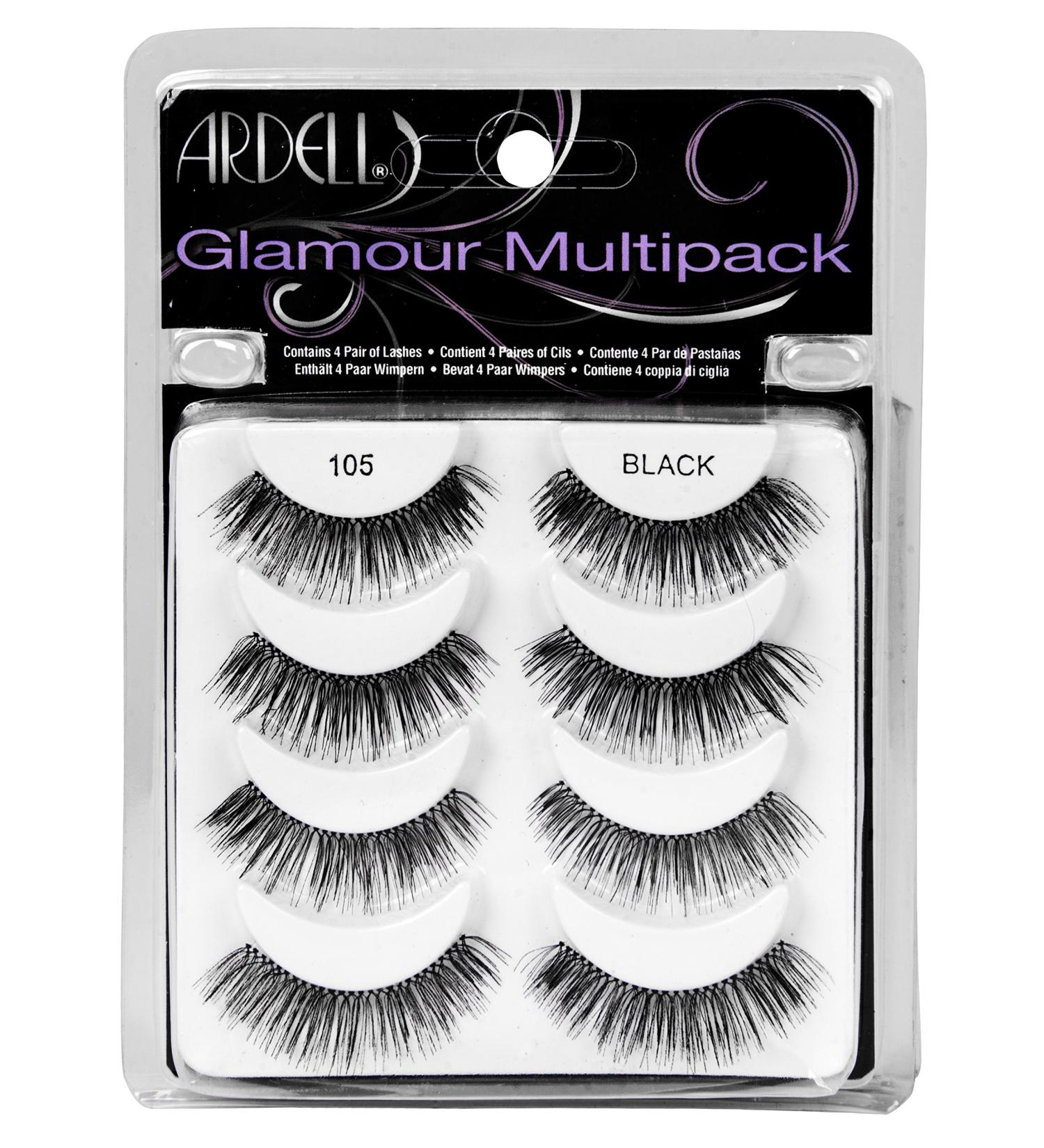 Ardell Multipack 105 Lashes - Lightweight and Natural False Eyelashes - Buy Online on SooperMarket.com