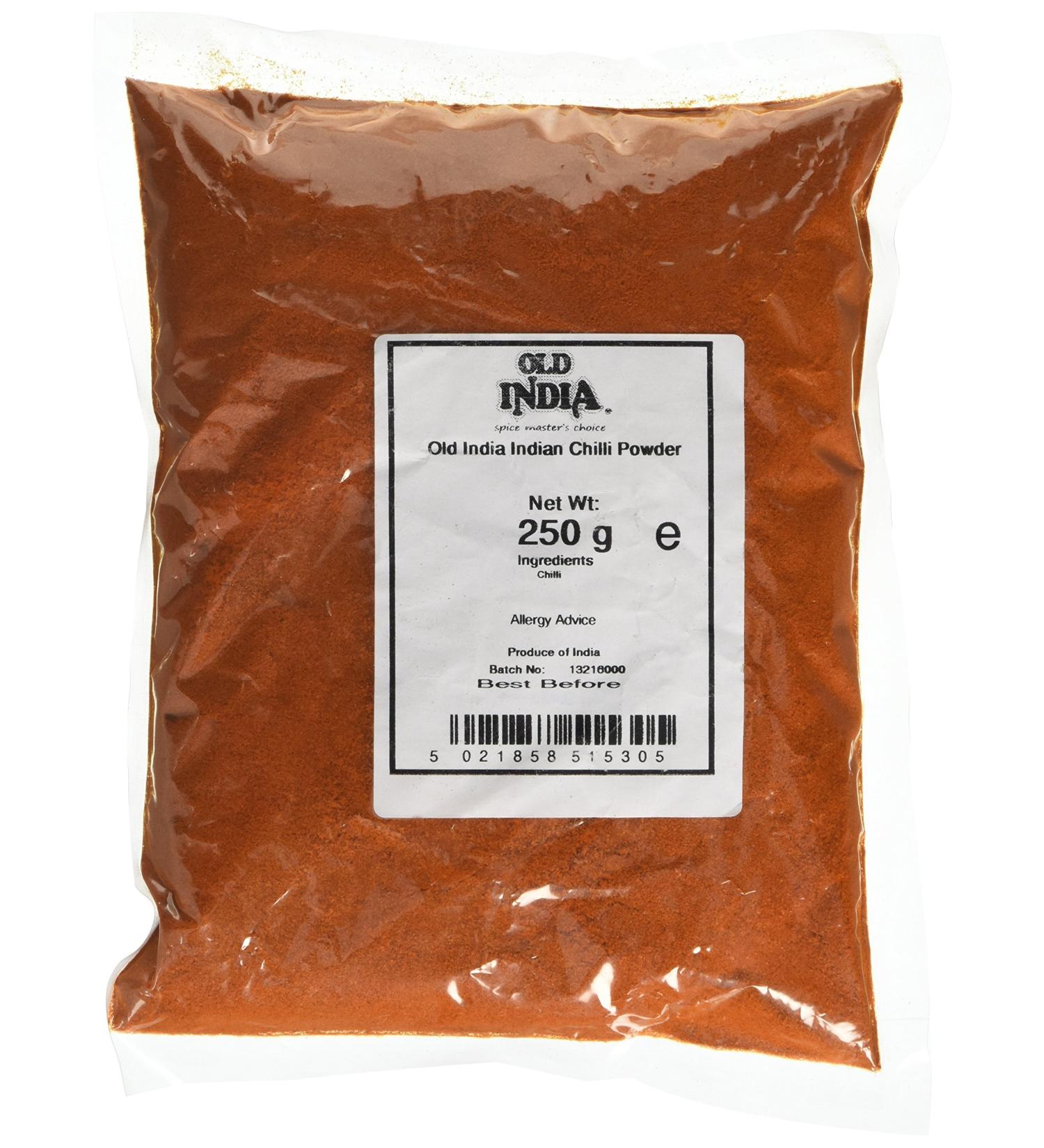 Old India Indian Chilli Powder 250g - Authentic Spices for Flavorful Cooking - Buy Online on SooperMarket.com