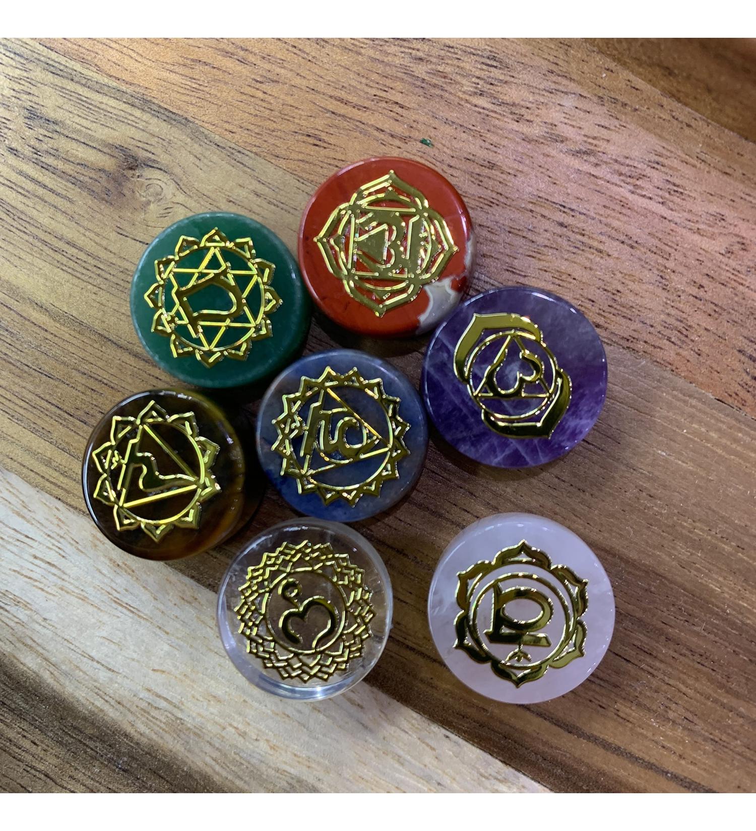 Natural Crystal Rough Natural Seven Stone Reiki Crystal Stones - Buy Online on SooperMarket.com