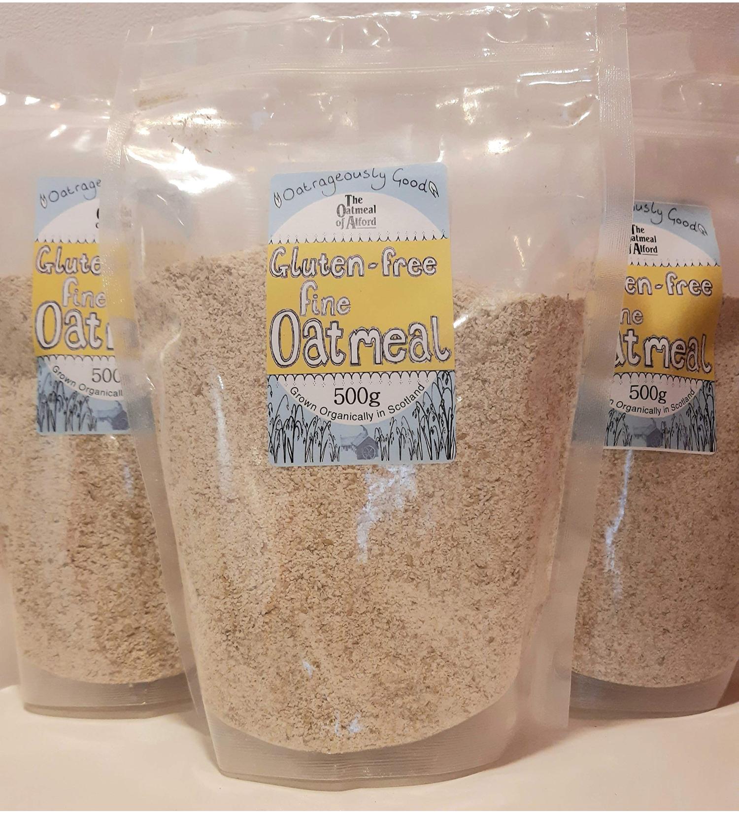 1.5kg Gluten Free Scottish Fine Oatmeal from Oatmeal of Alford - Buy Online on SooperMarket.com