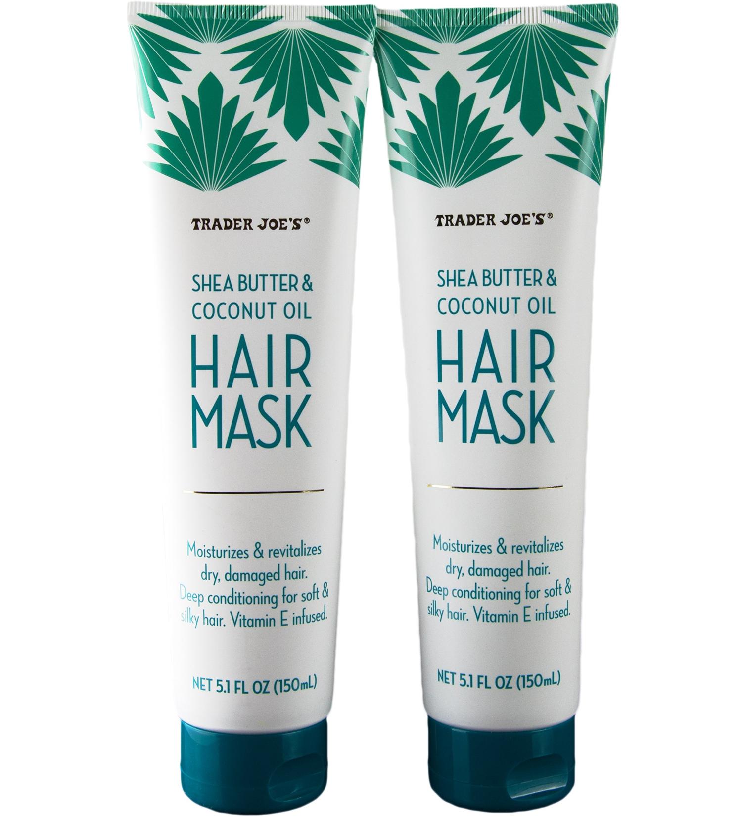Shea Butter and Coconut Oil Hair Mask (2 Pack)