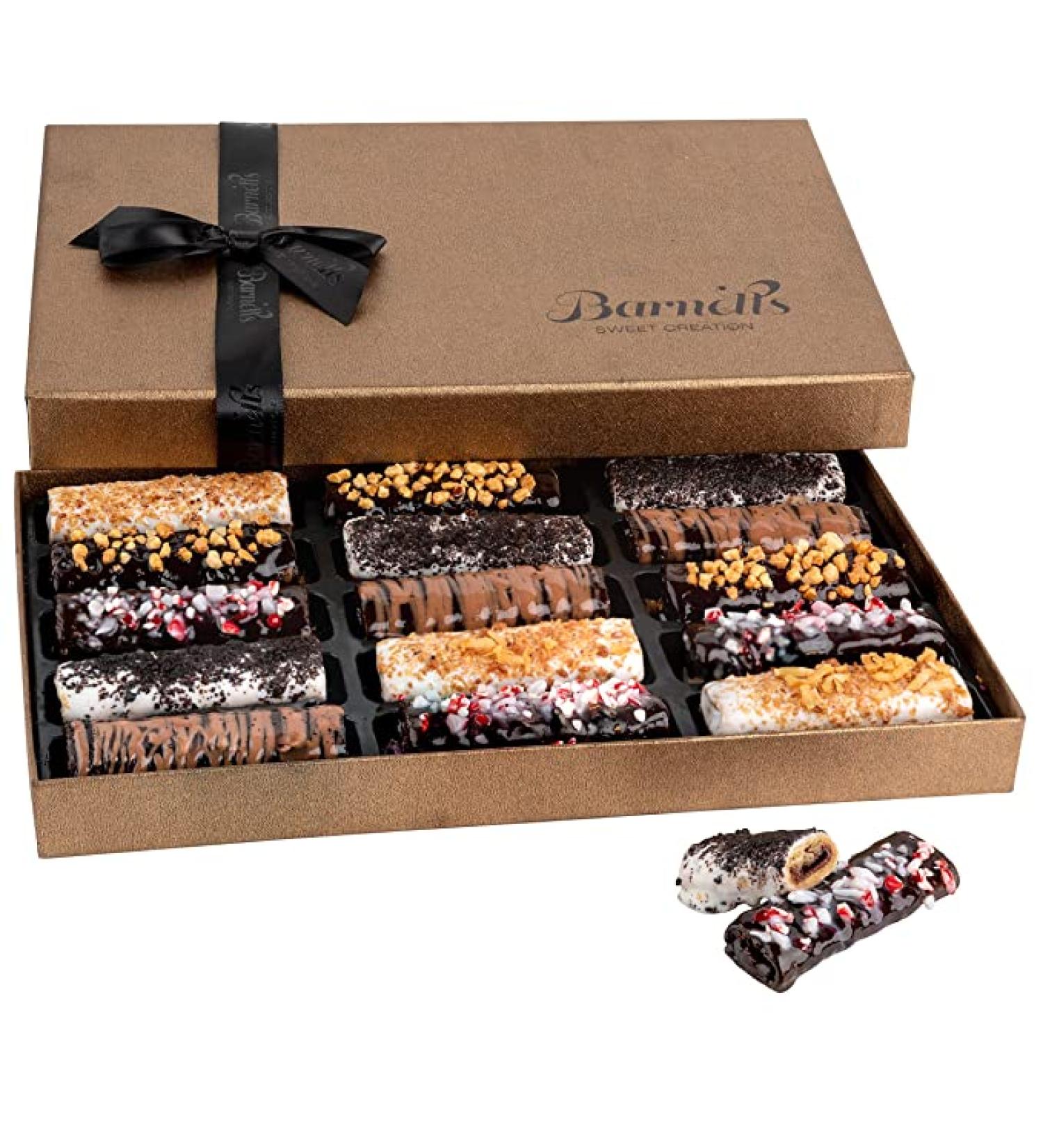 Barnett's Cookies: Gourmet Chocolate-Covered Hazelnut Wafers - Indulge in Deliciousness - Buy Online on SooperMarket.com
